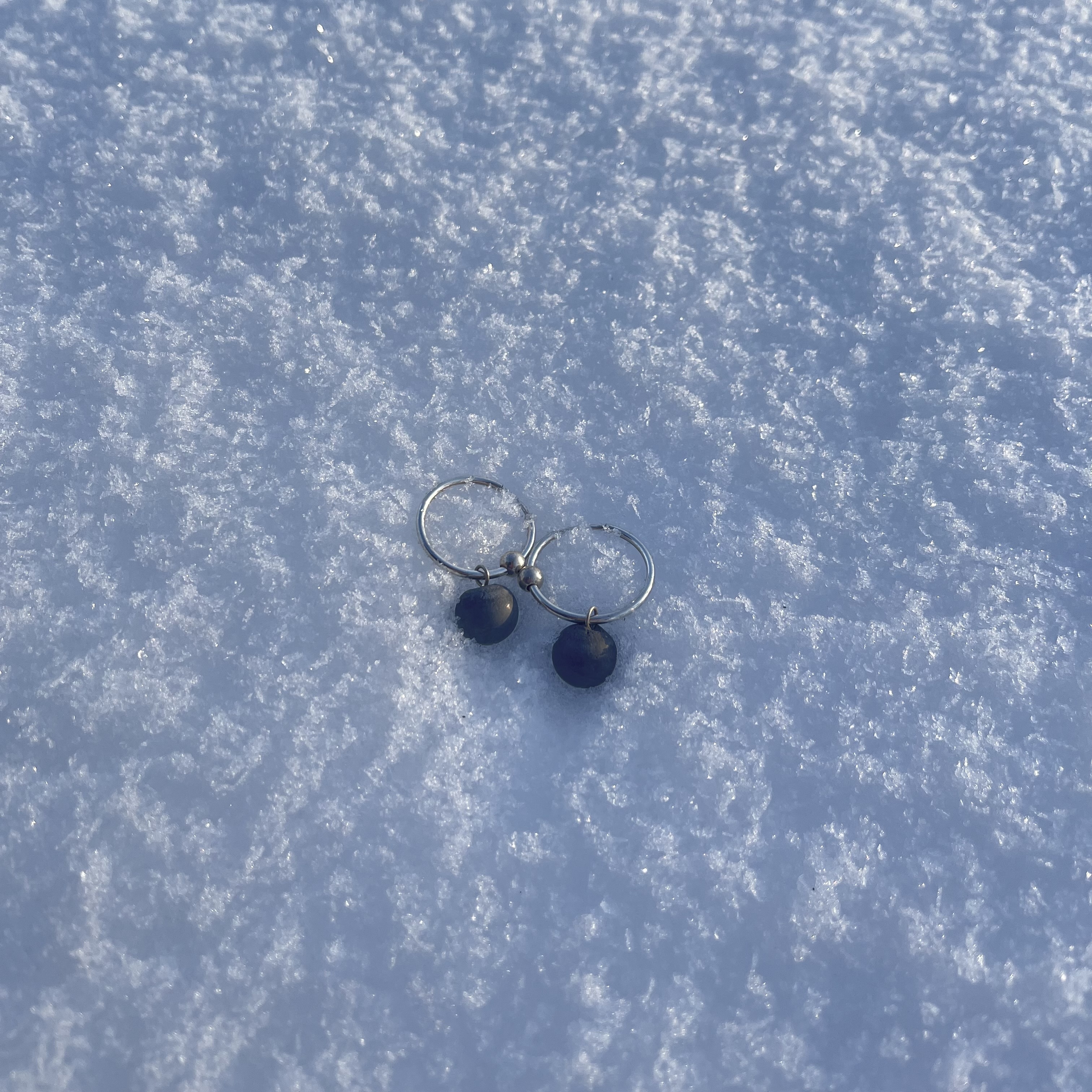 Auskarai APVALIOS PLANETOS / Earrings ROUND PLANETS