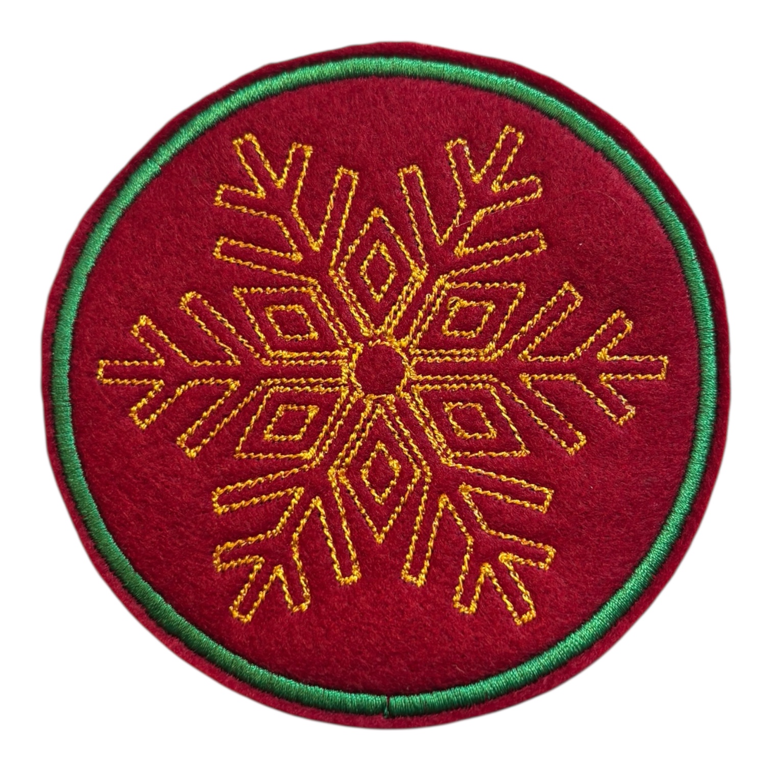 Kalėdinių puodelio padėkliukų komplektas