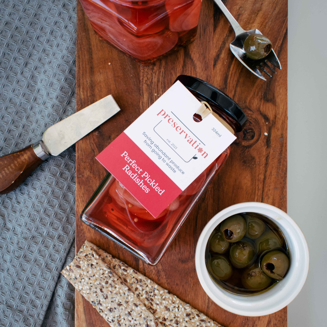 Perfect Pickled Radishes