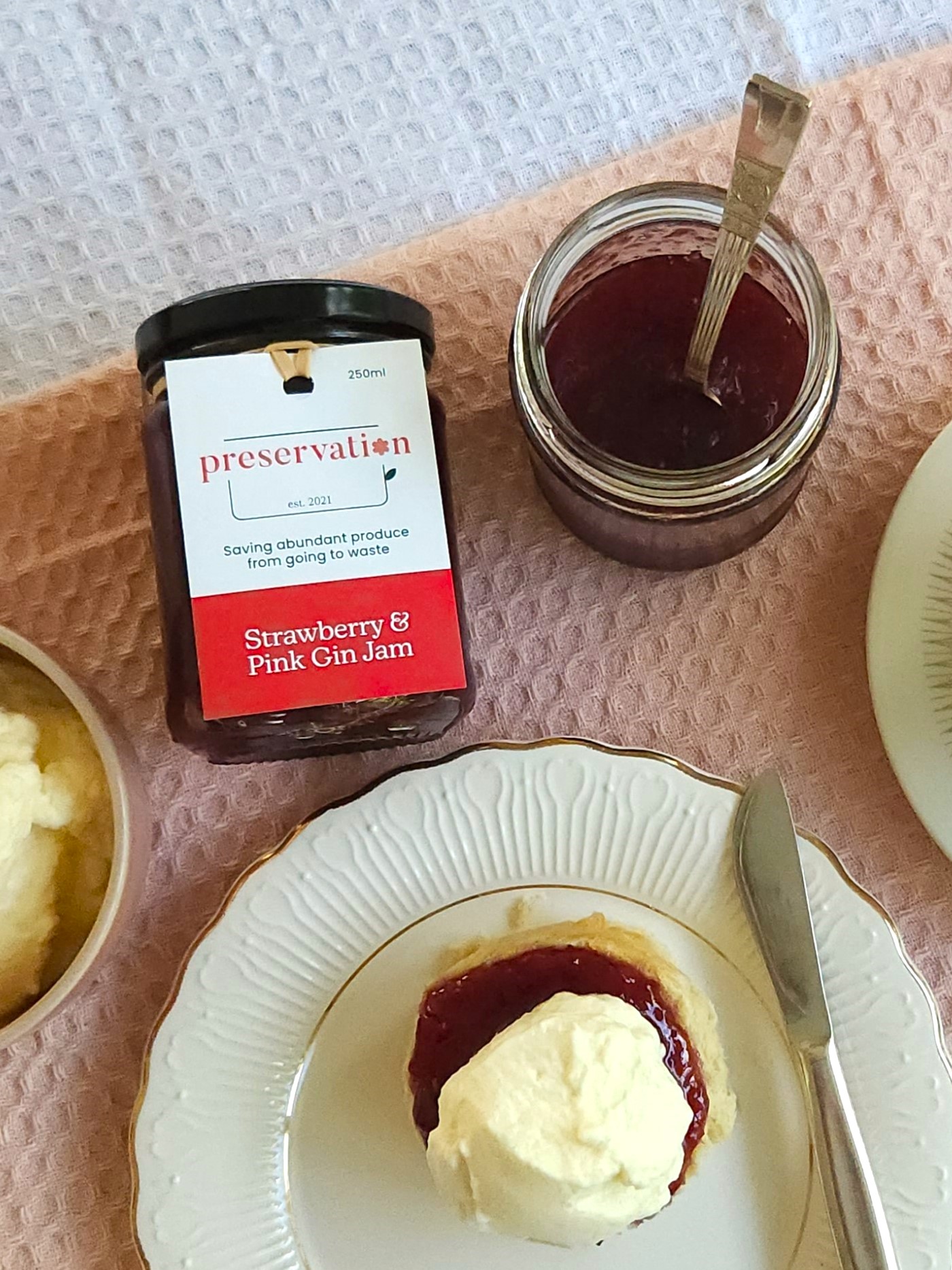 Strawberry & Pink Gin Jam