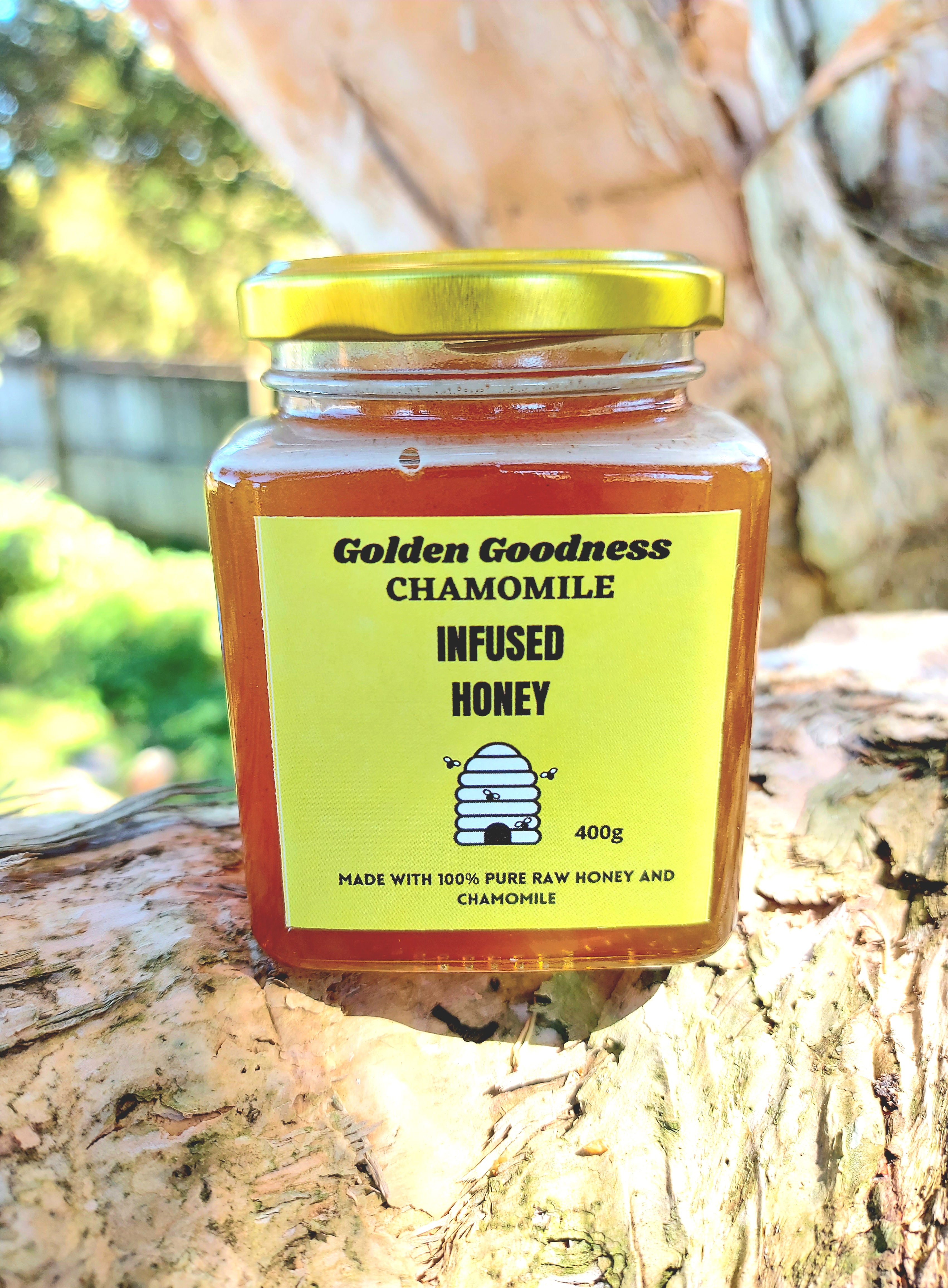 Chamomile Infused Honey 400g