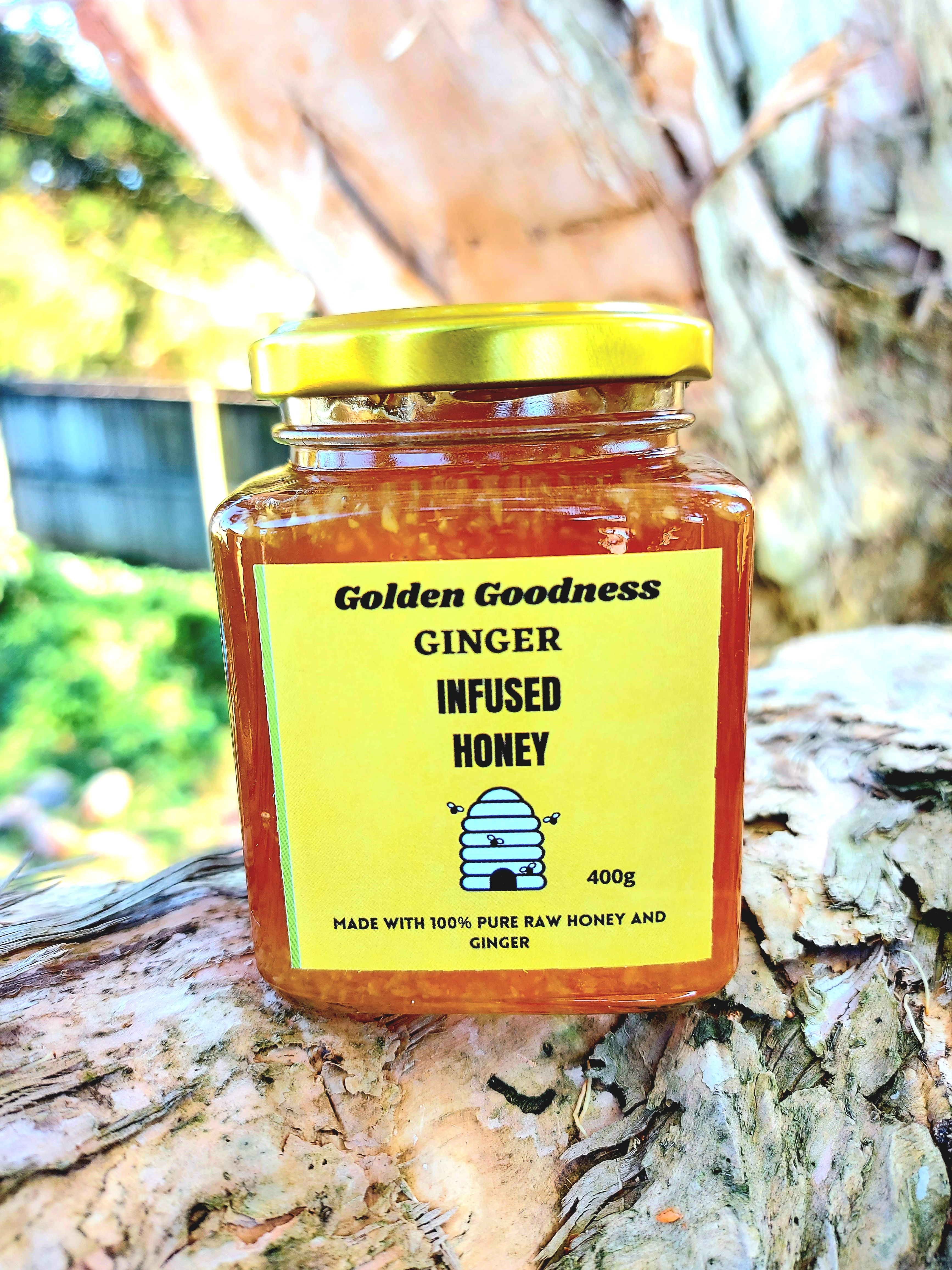 Ginger Infused Honey 400g