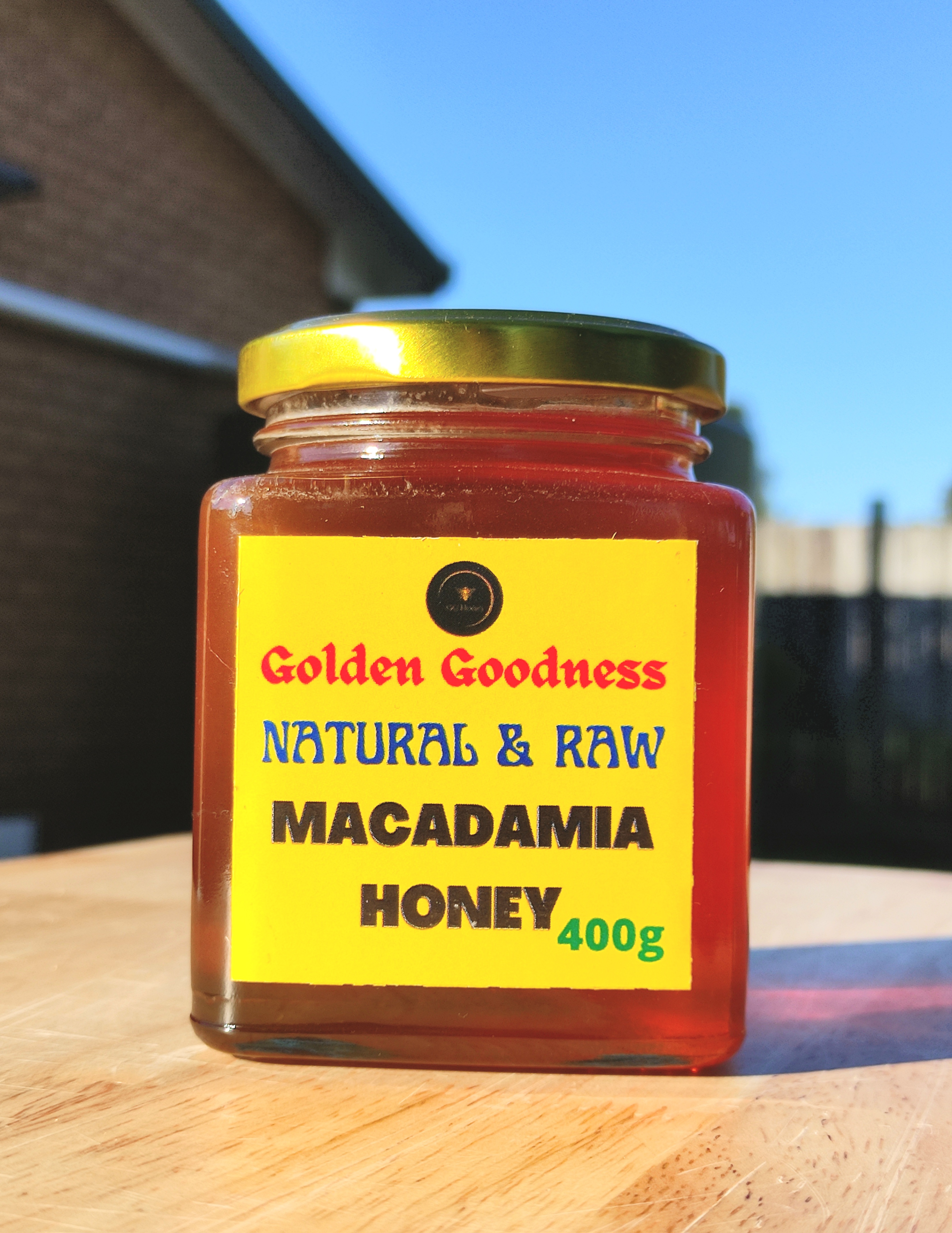 Raw Macadamia Blossom Honey 400g