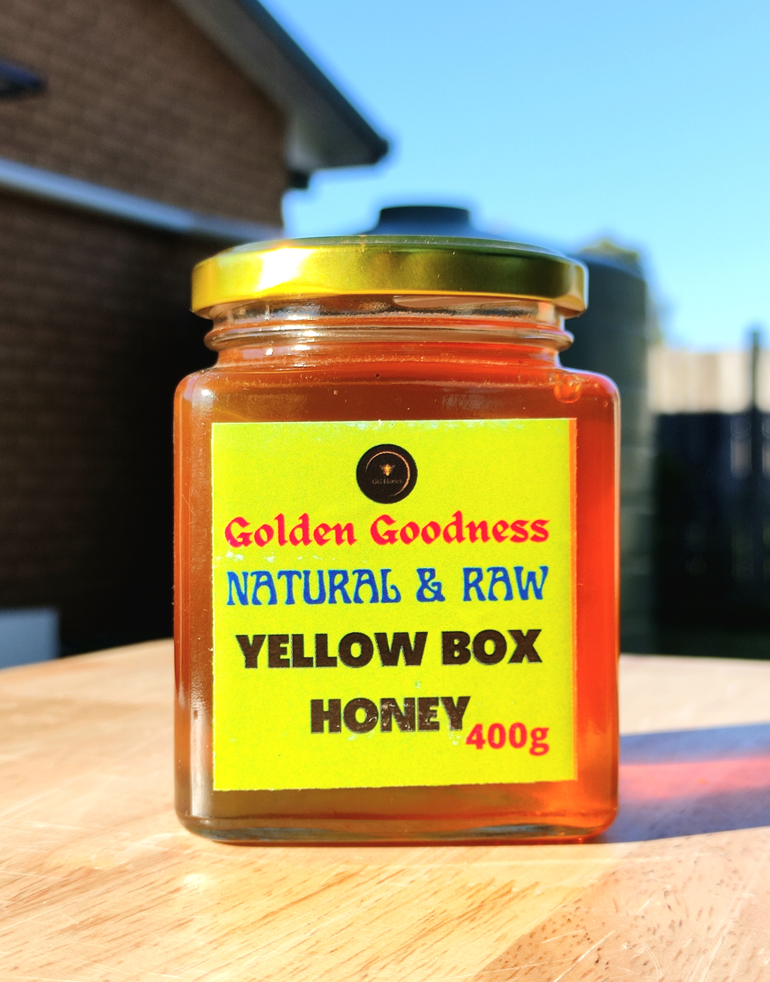 Raw Yellow Box Honey 400g