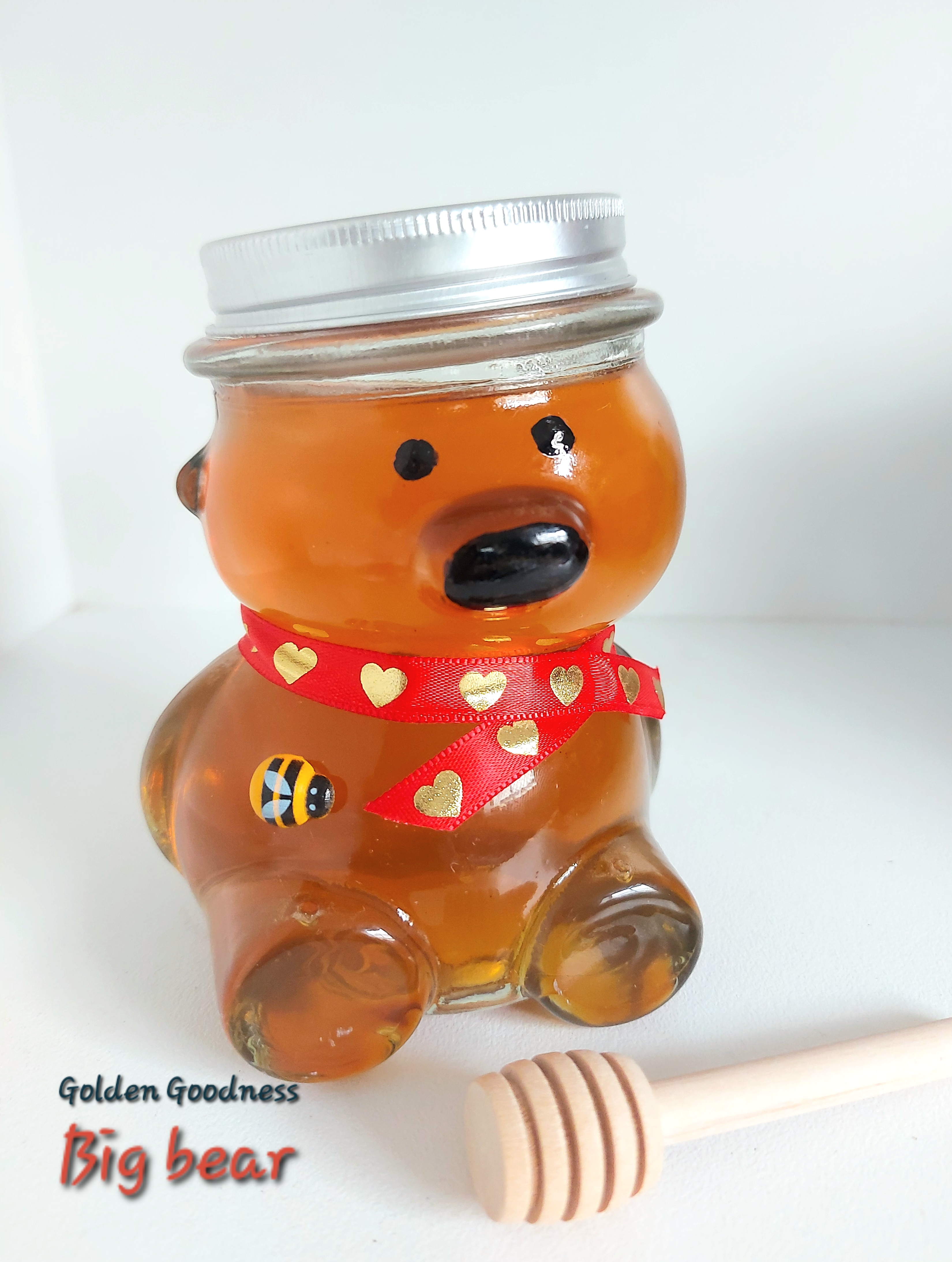 Big Bear Honey Jar 400g