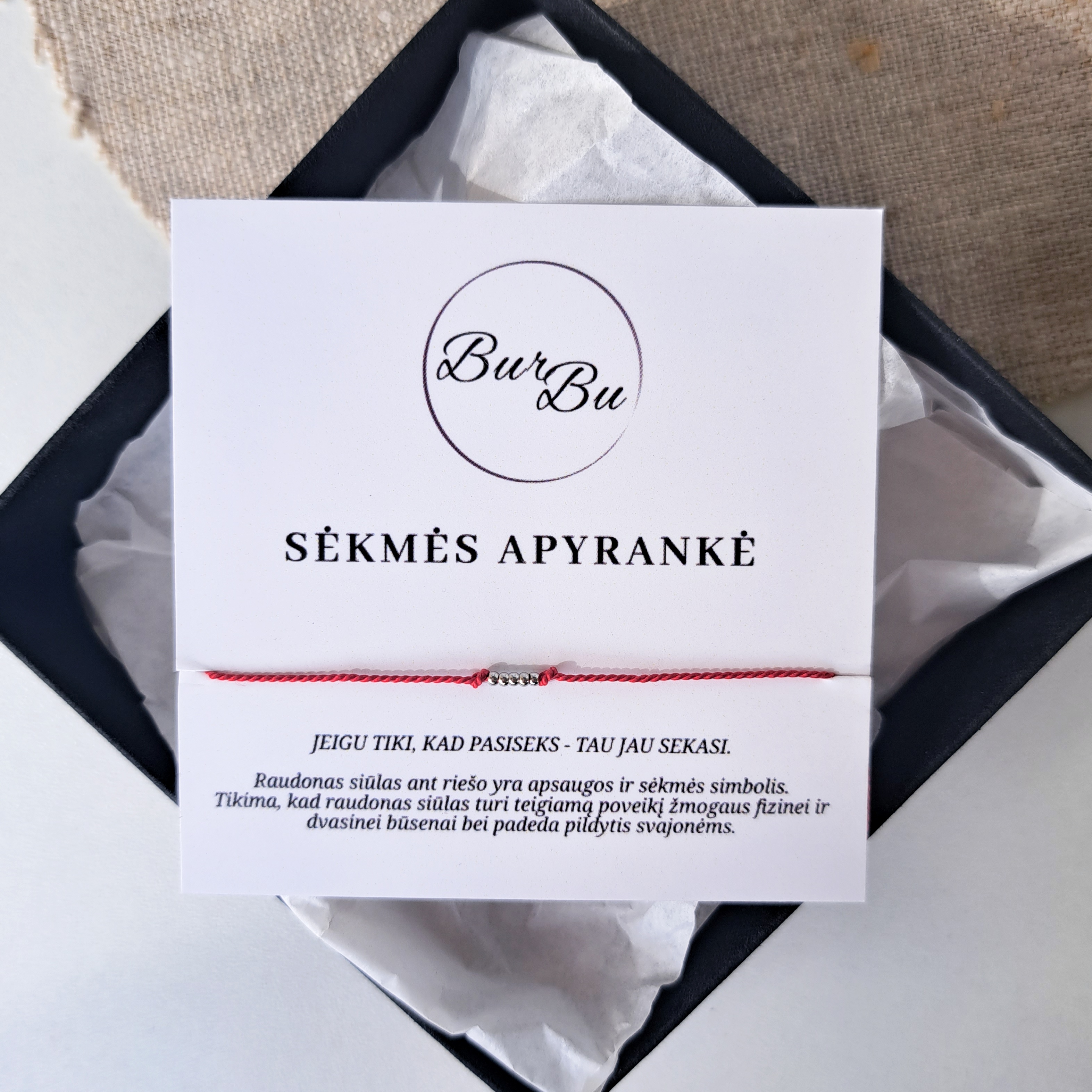 Sėkmės apyrankė nr.1