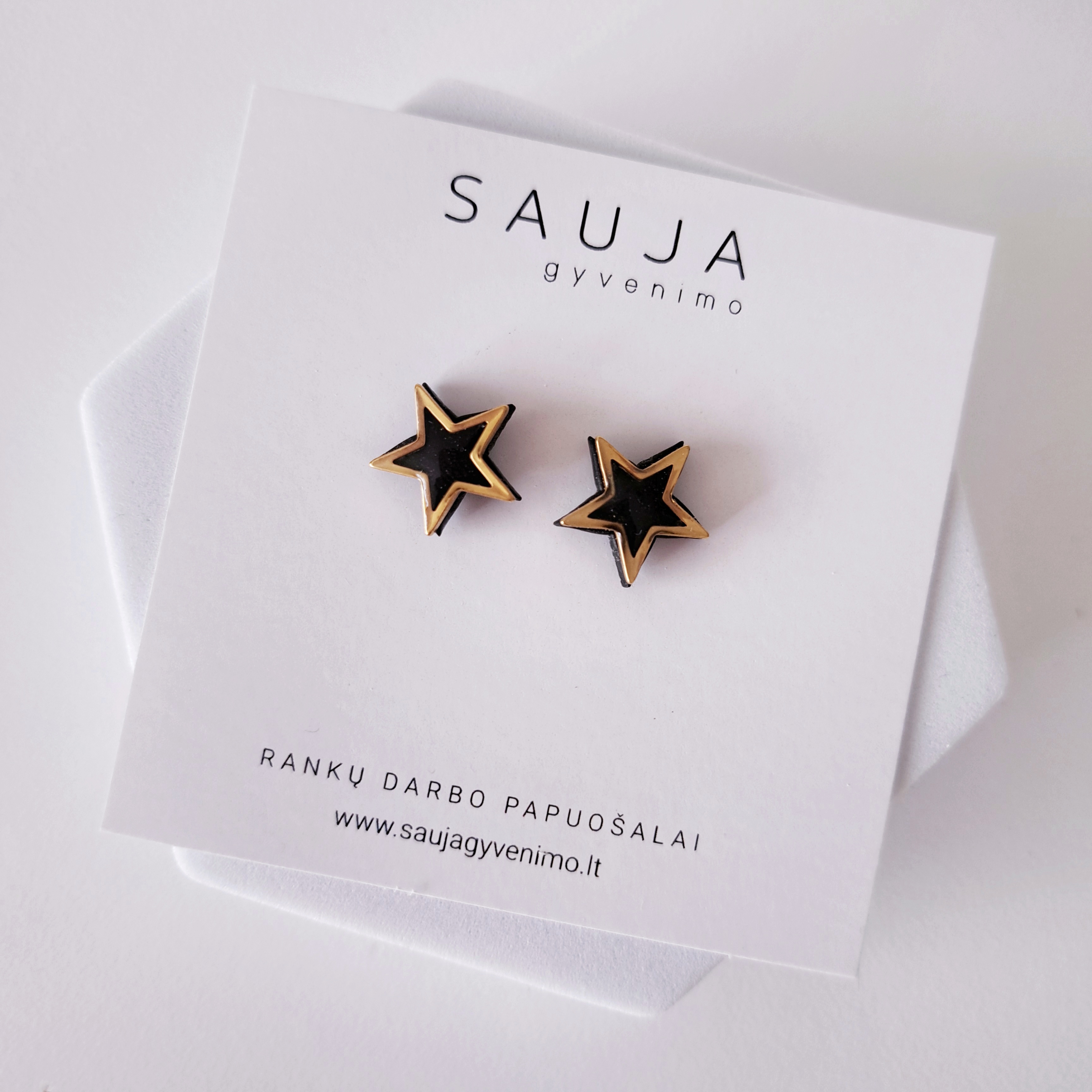 'Gold star' auskarai