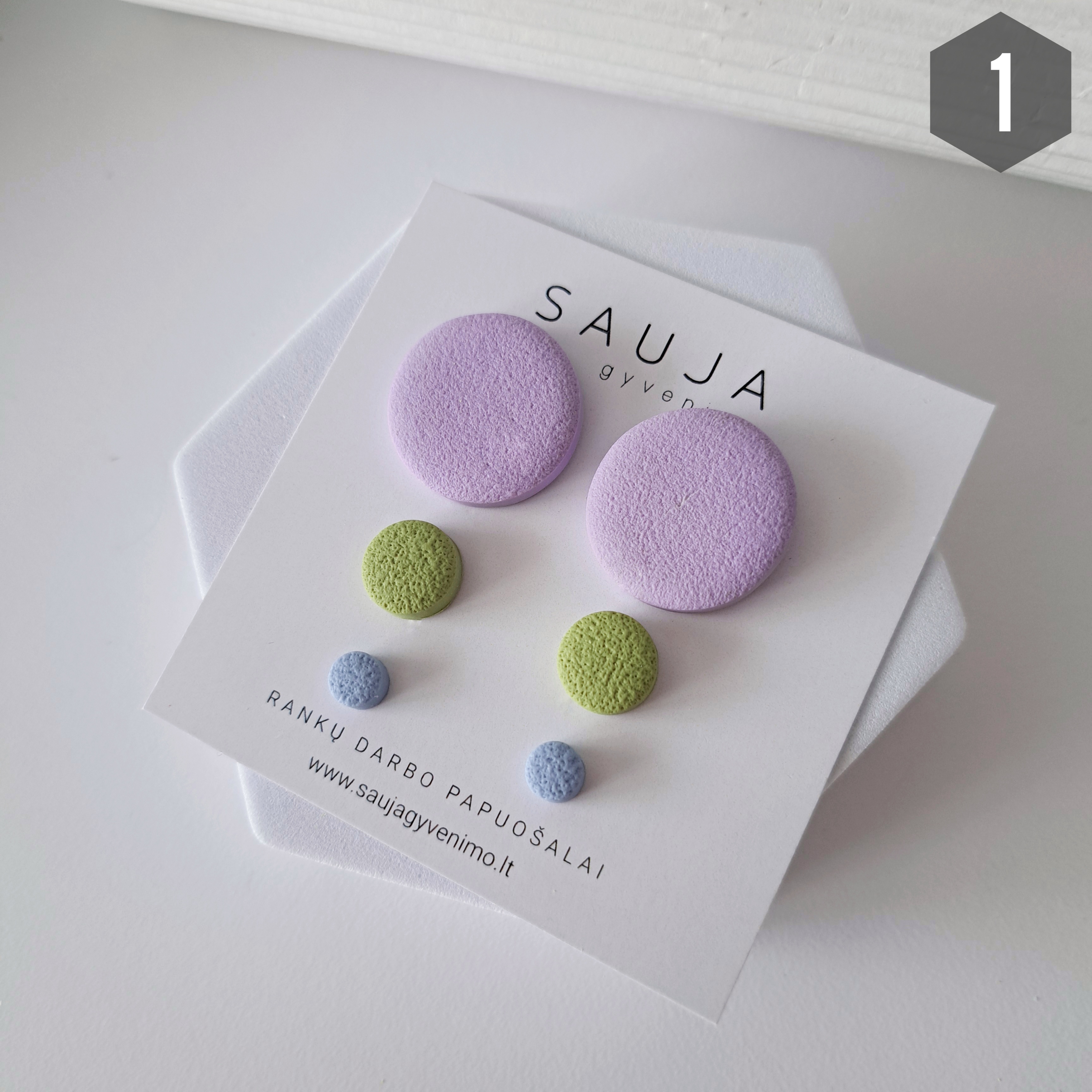 'Mix' auskarai (spalvų pasirinkimas)