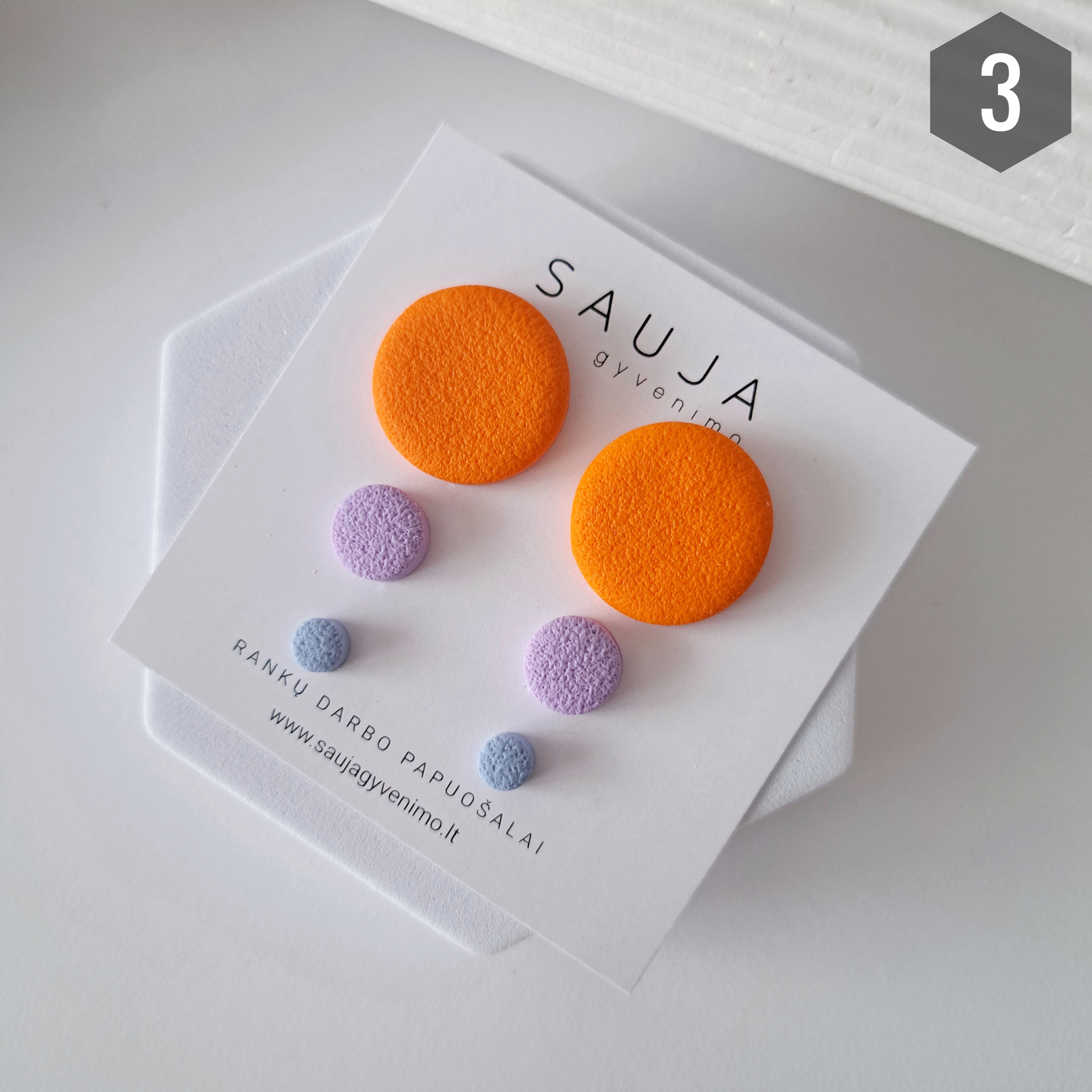 'Mix' auskarai (spalvų pasirinkimas)