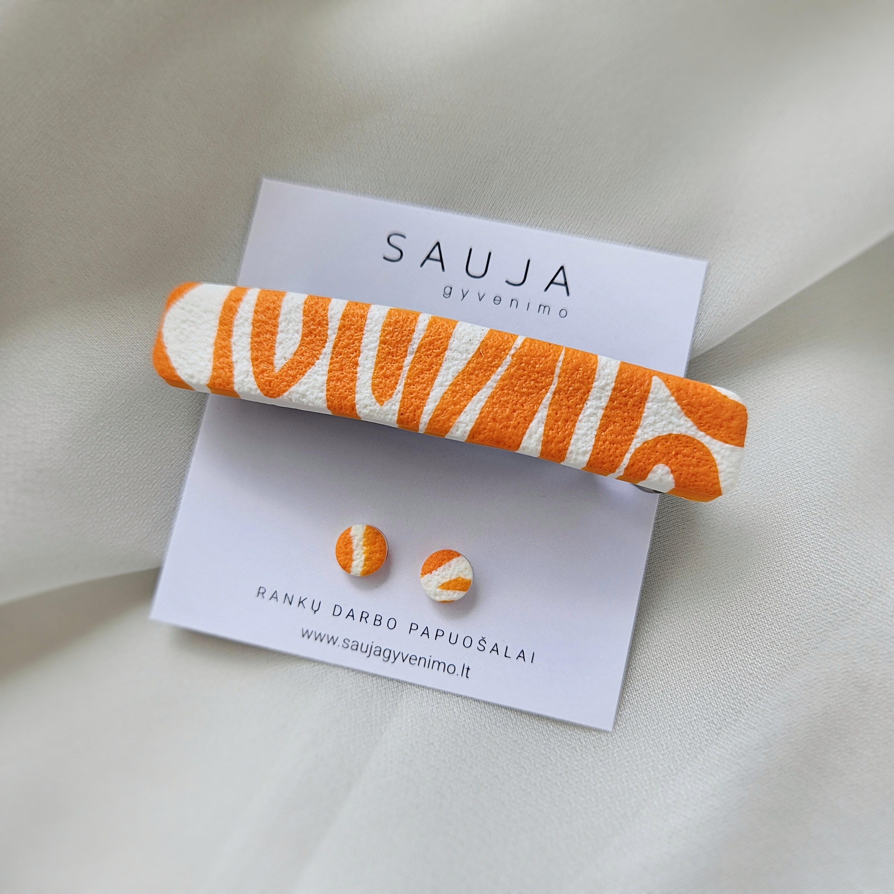 Orange segtukas 8 cm