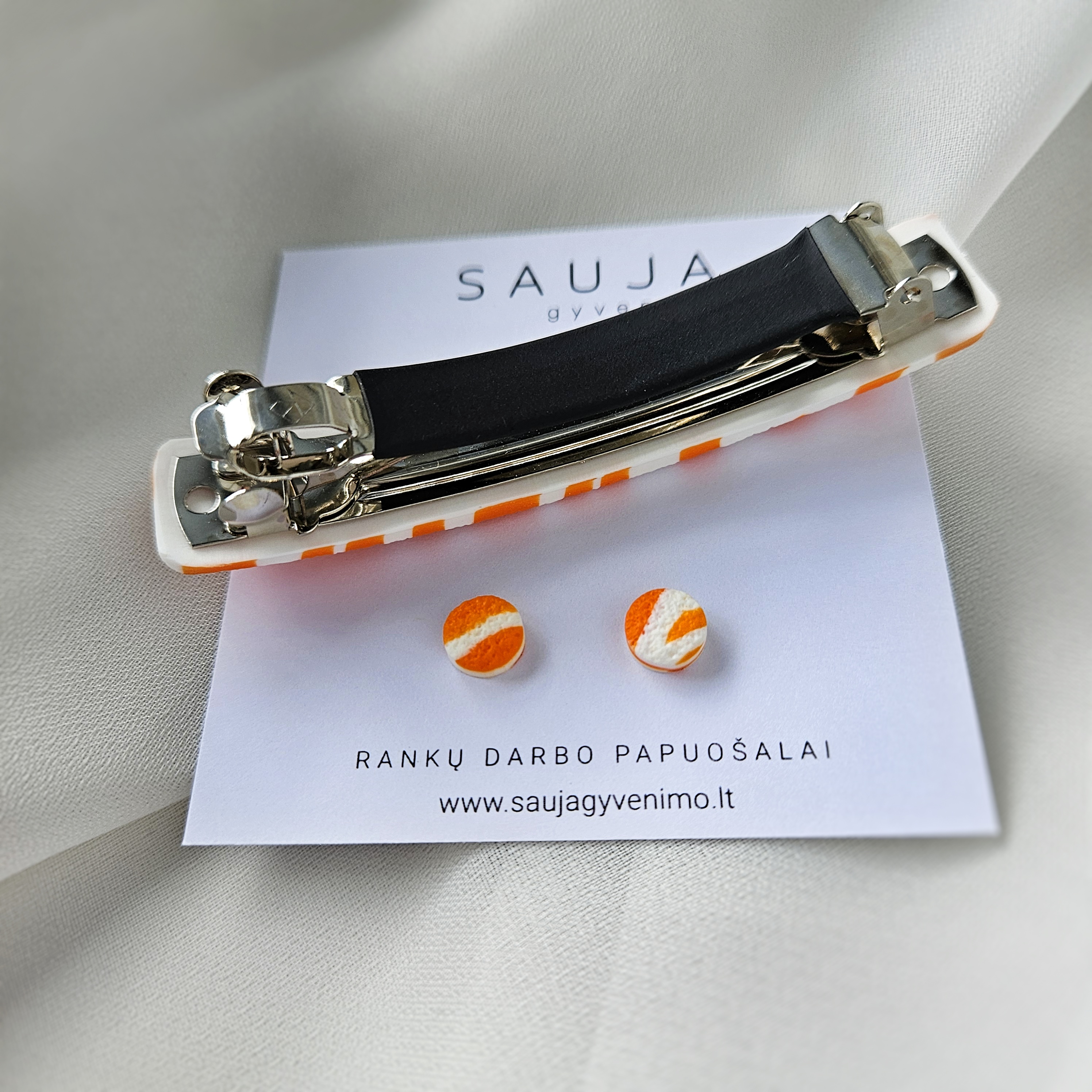 Orange segtukas 8 cm