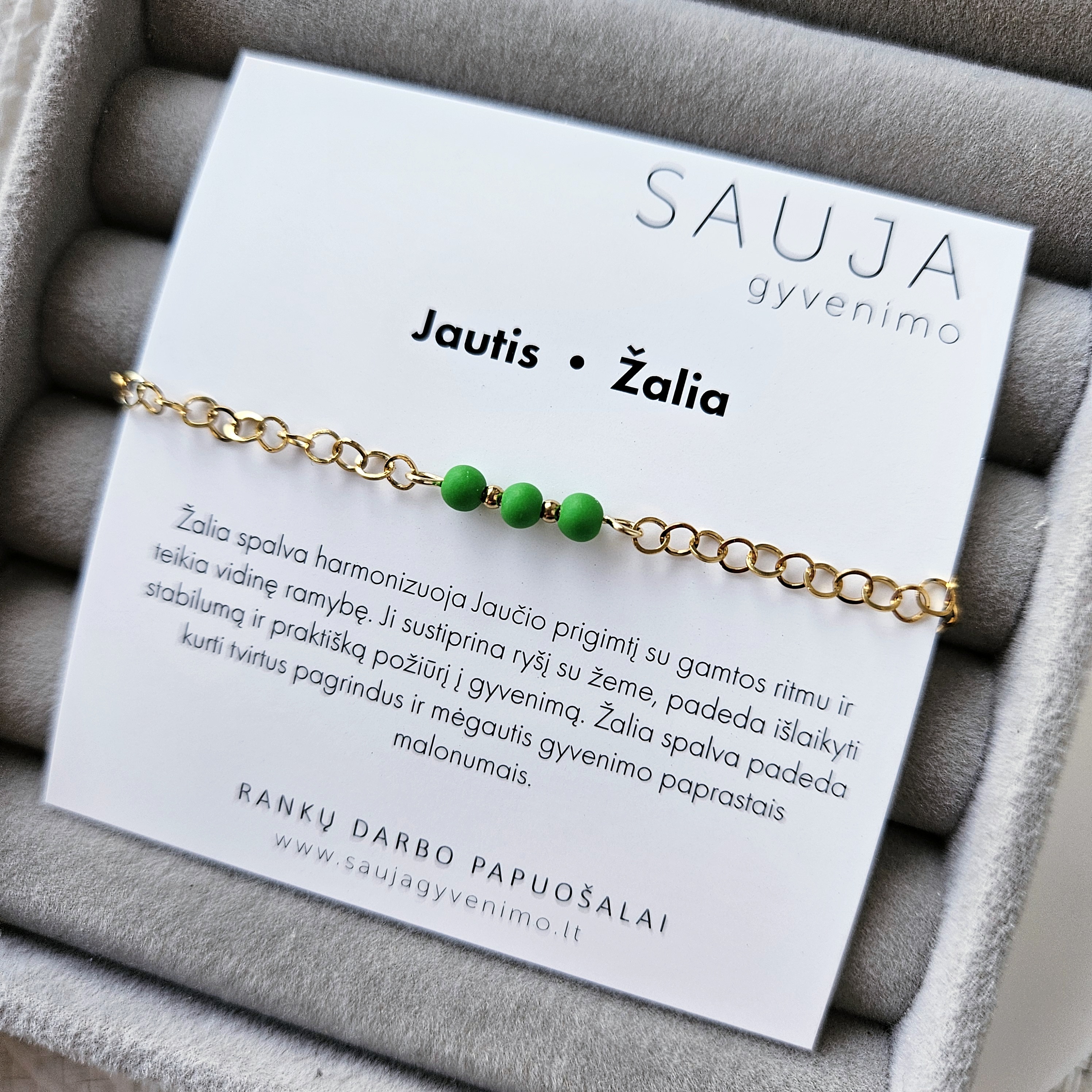 Jautis bubble apyrankė