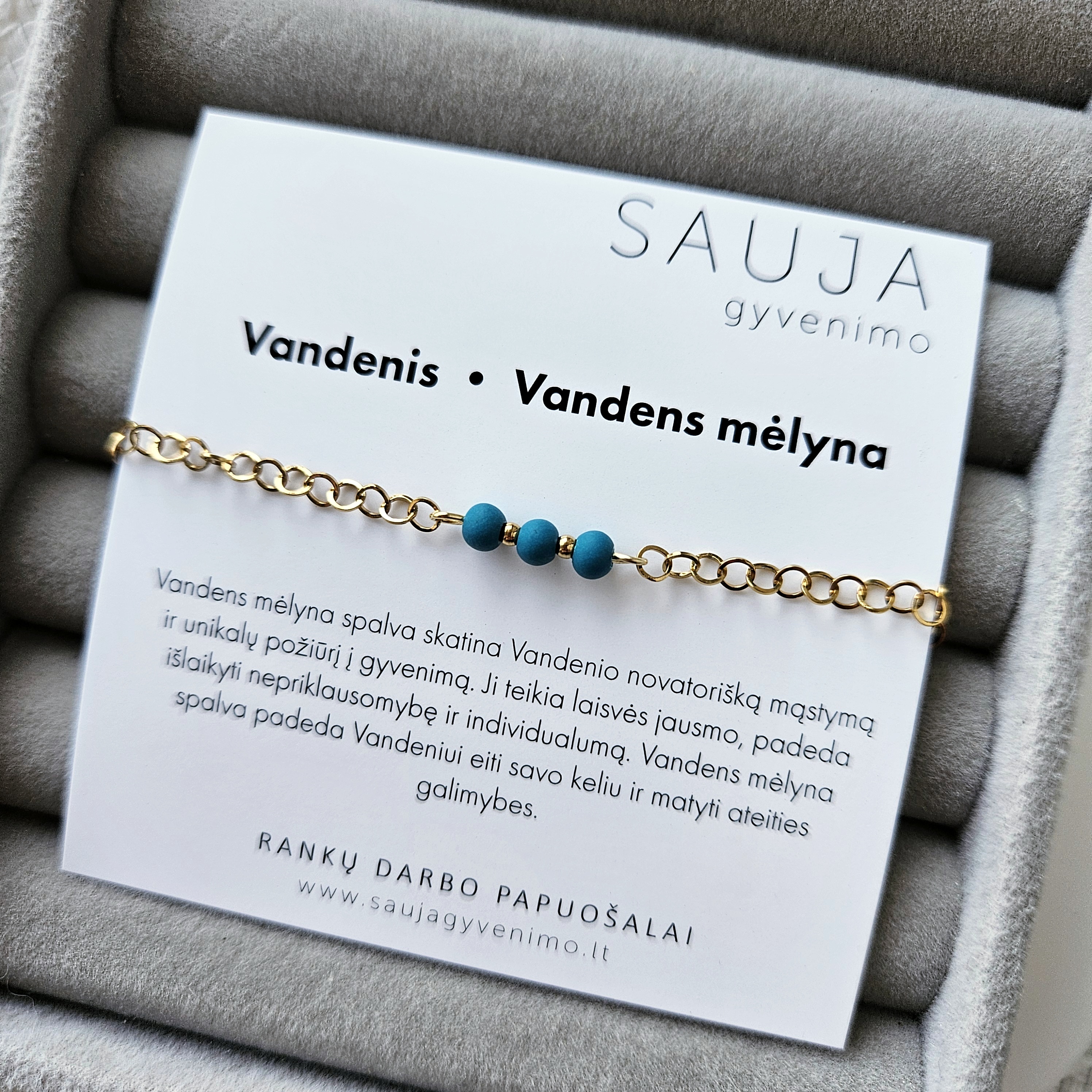 Vandenis bubble apyrankė