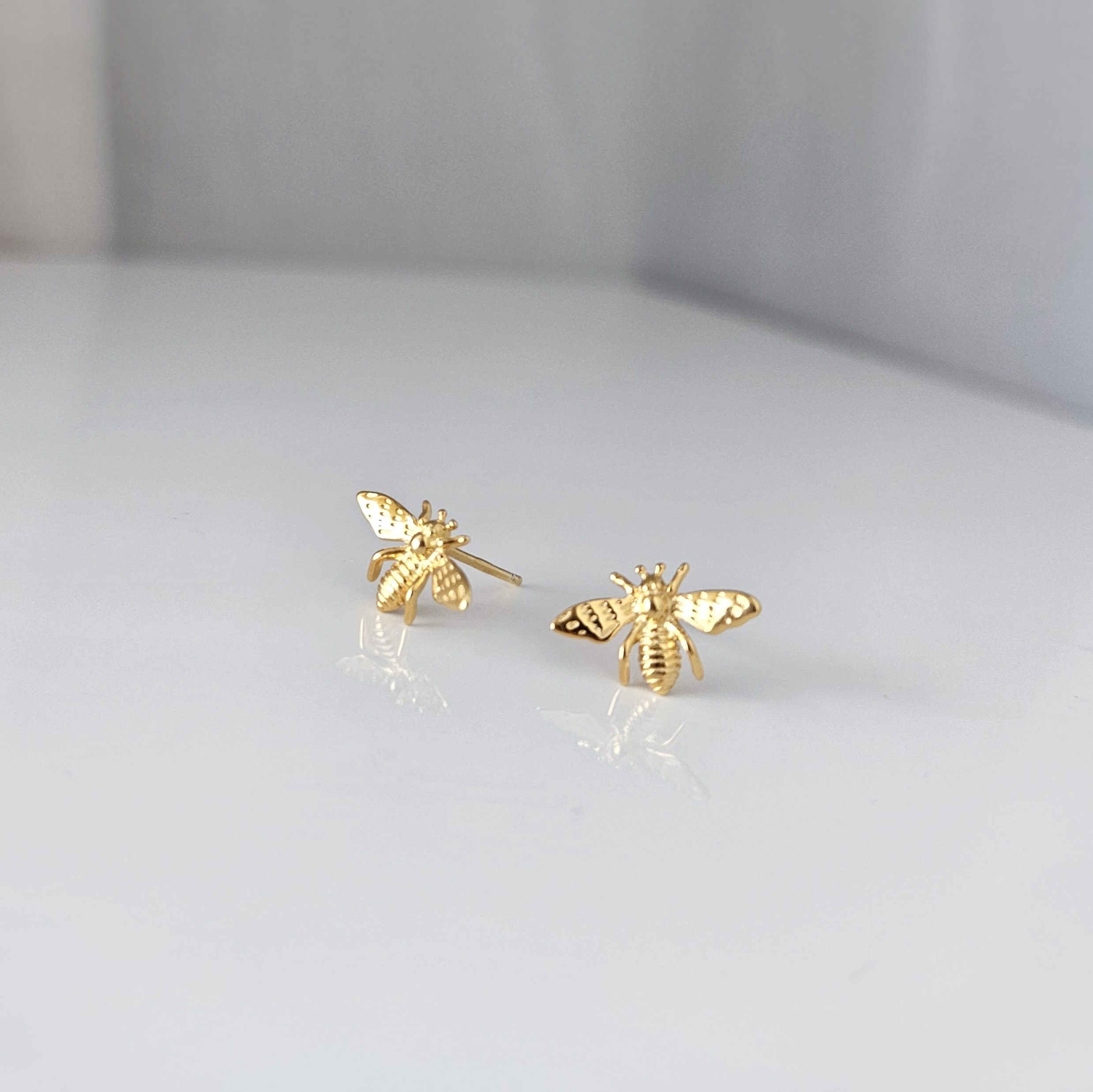 'Bee' auskarai | 925 sidabras 