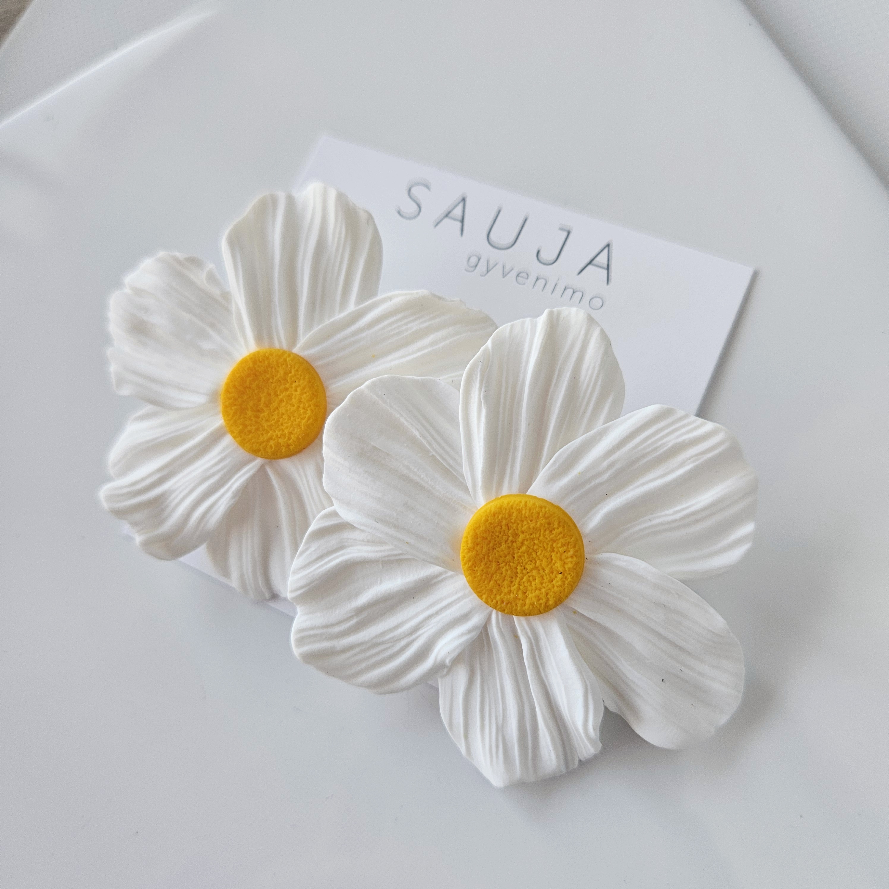 'Big flowers' auskarai 