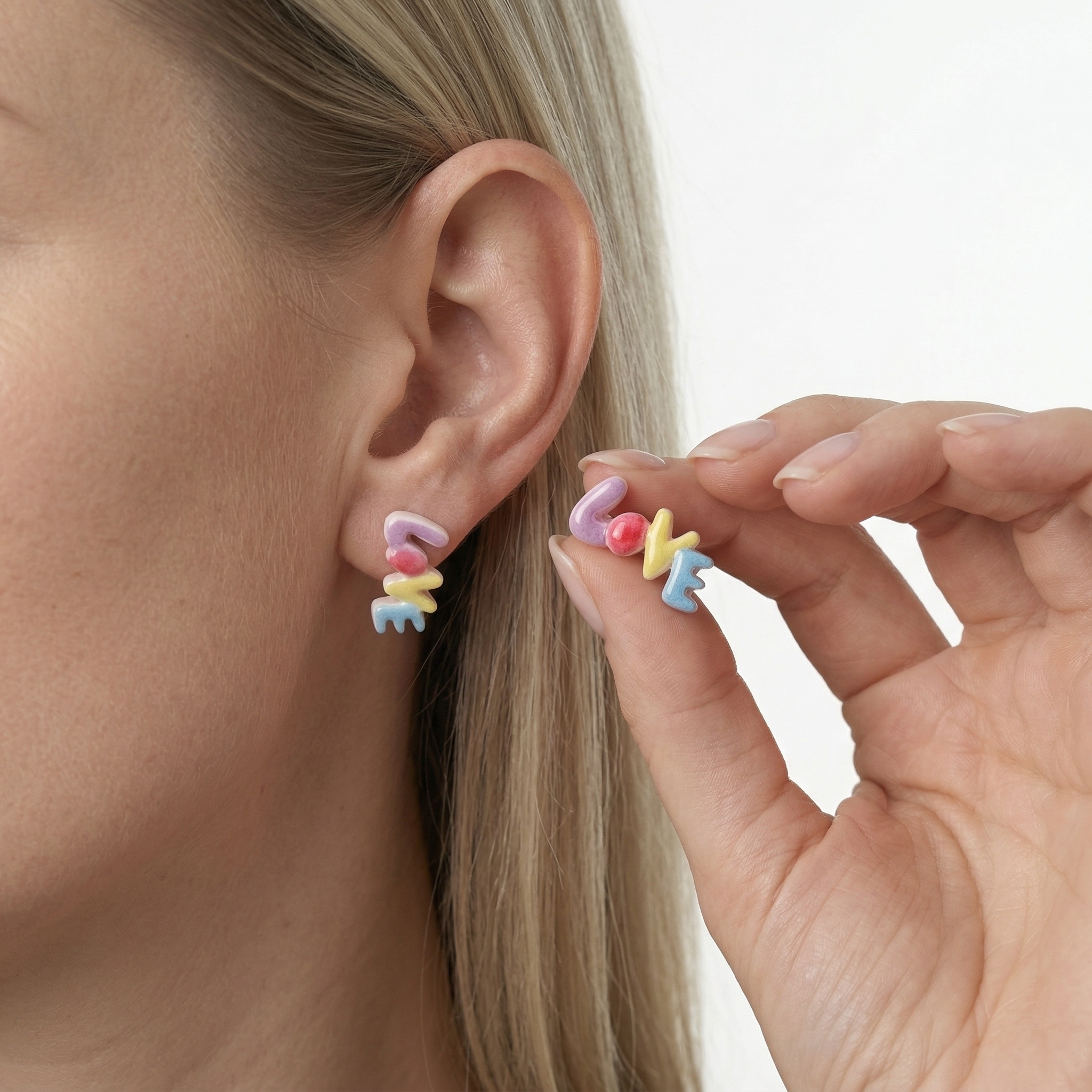 'Color love' auskarai