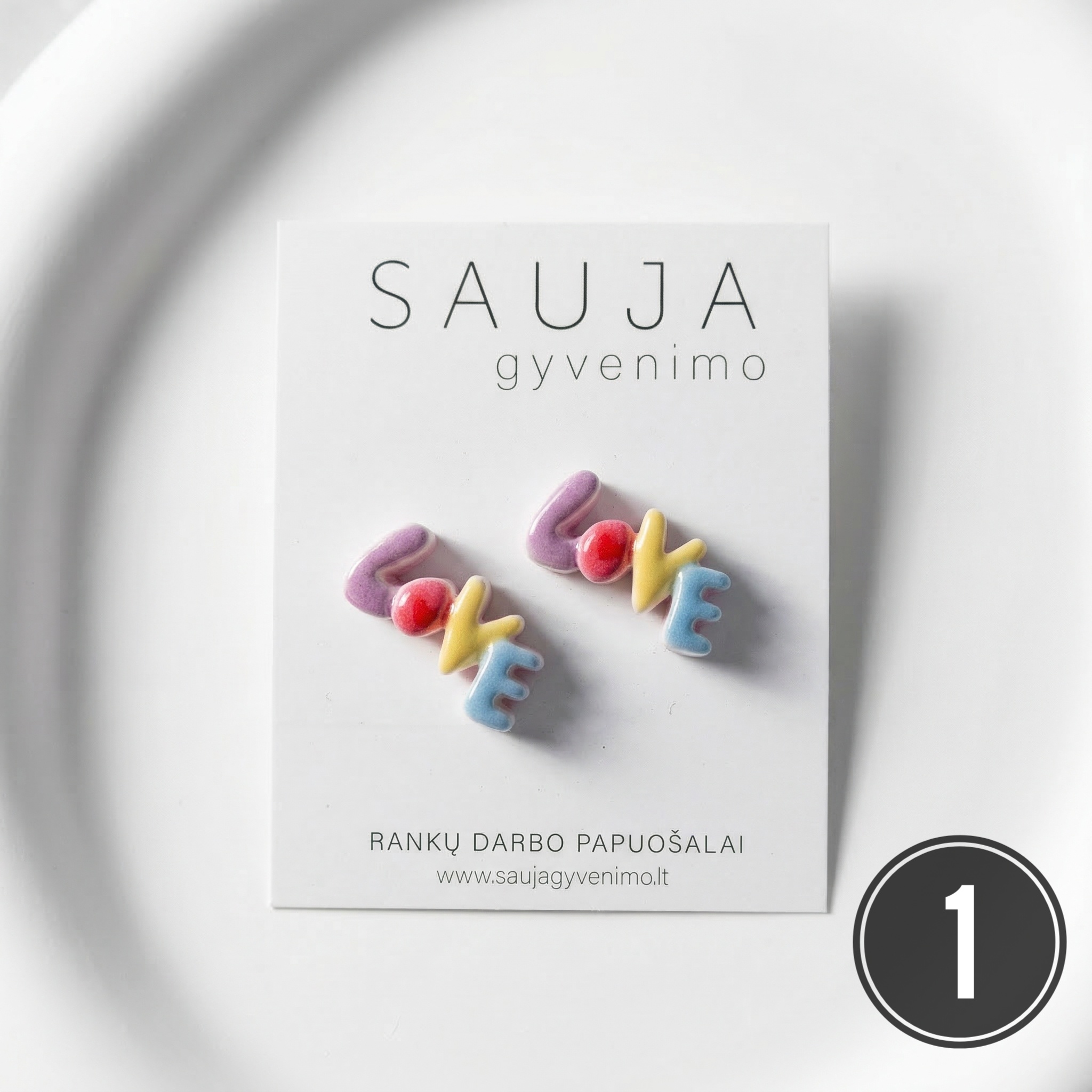 'Color love' auskarai