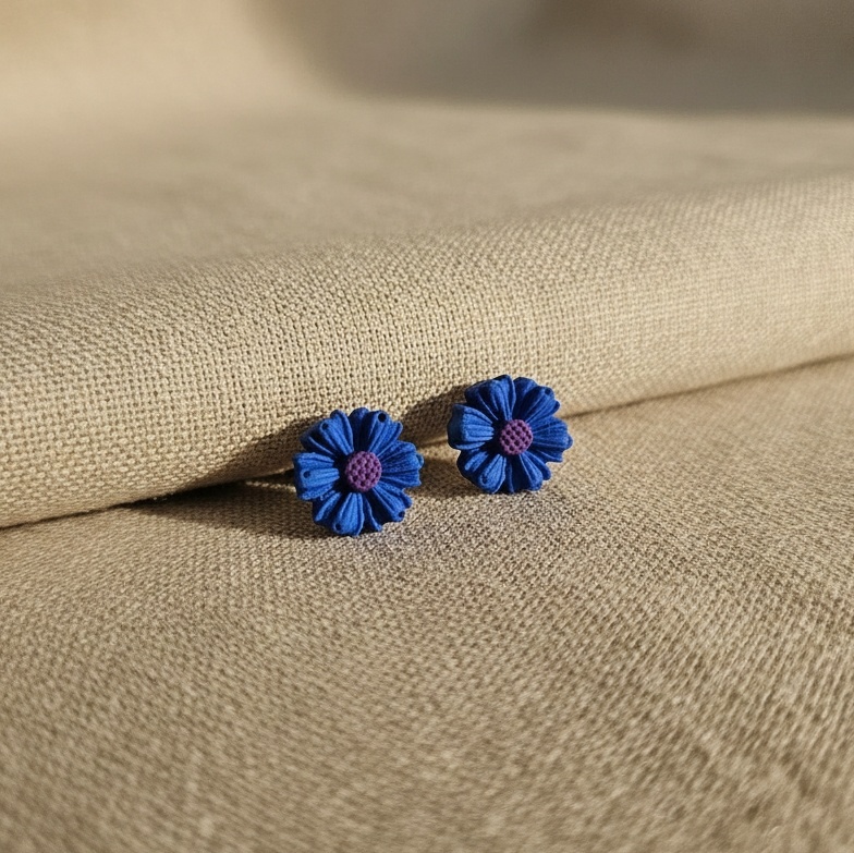 'Royal blue love' auskarai 