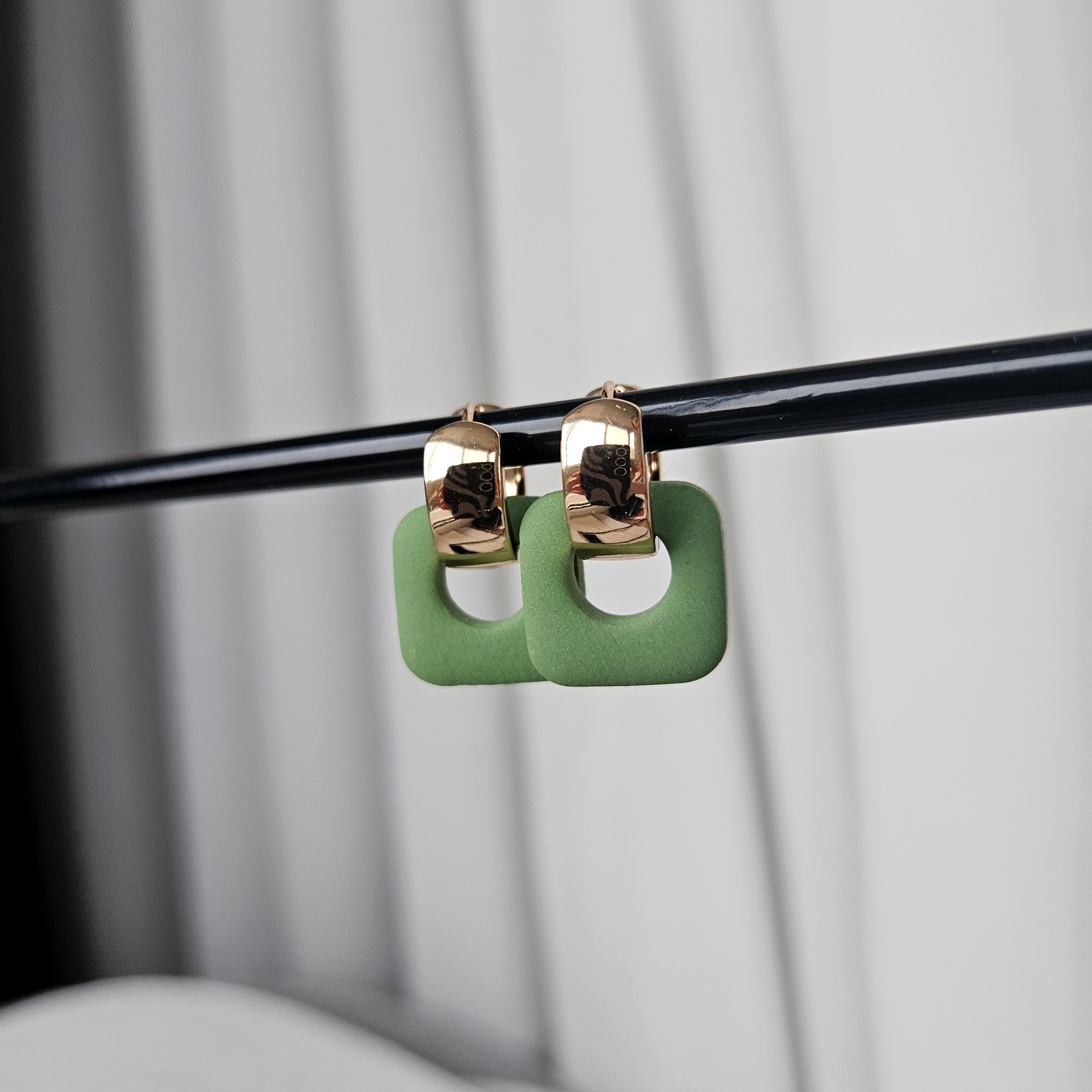 'Square' auskarų pakabukai