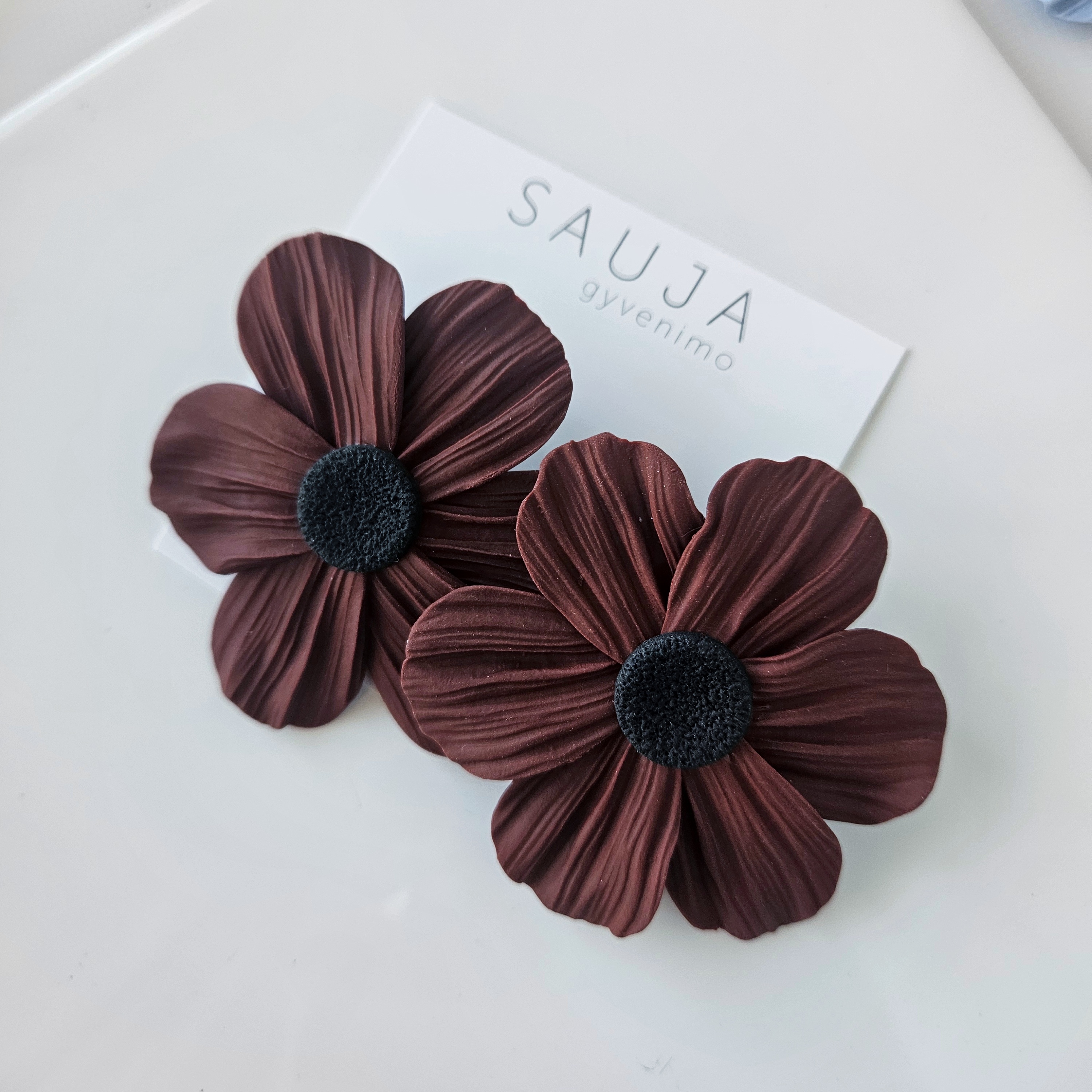 'Big flowers' auskarai 