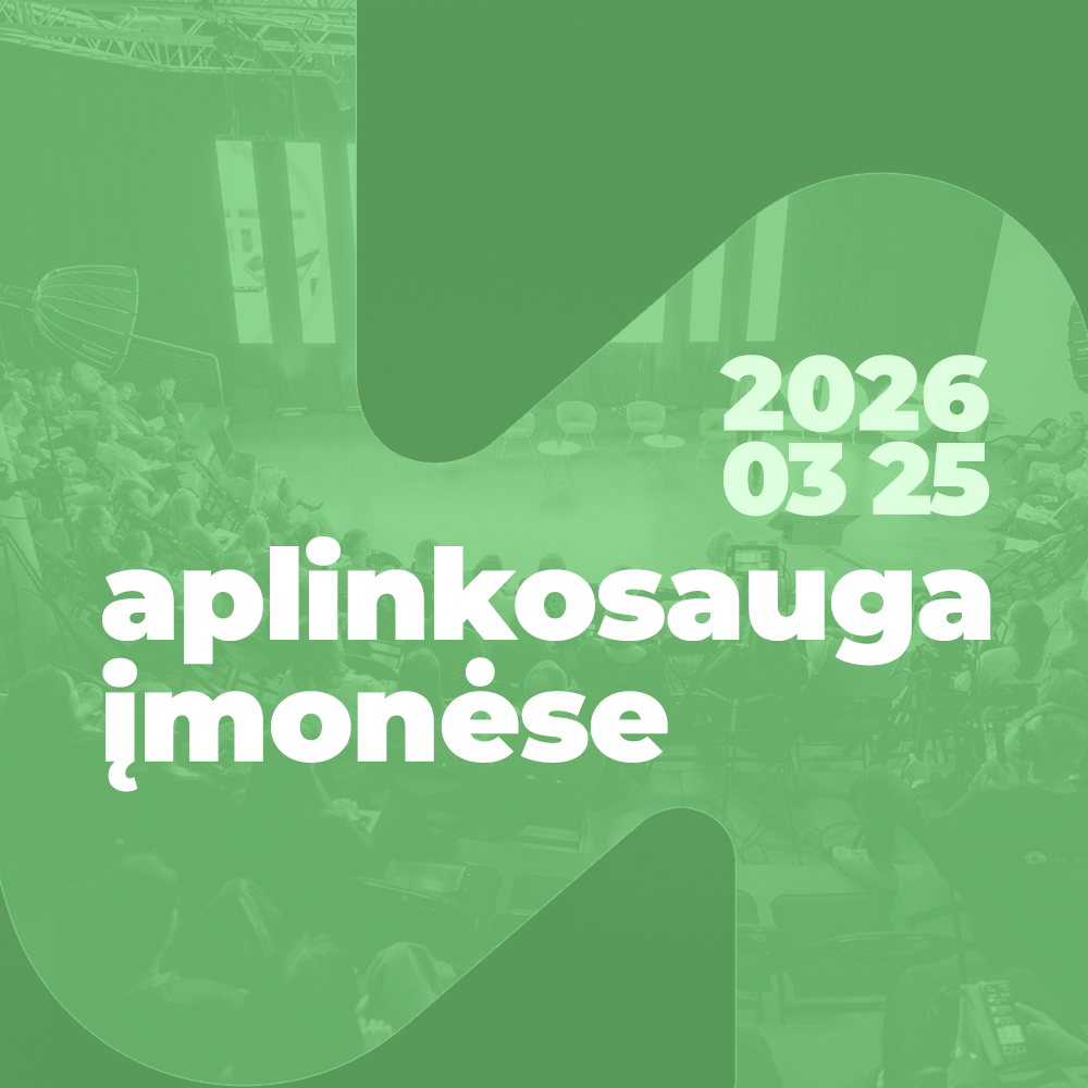 Aplinkosauga įmonėse 2026