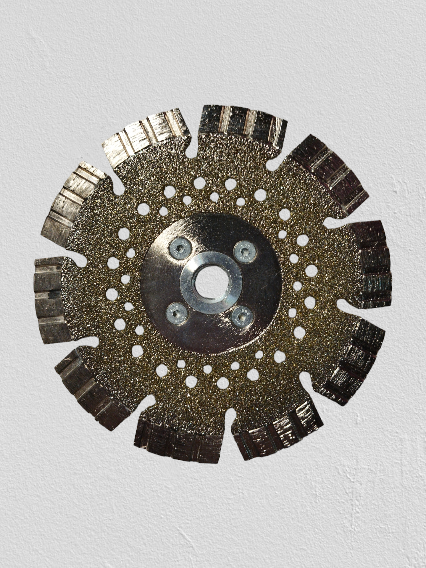 Disque laser hybride ventilé