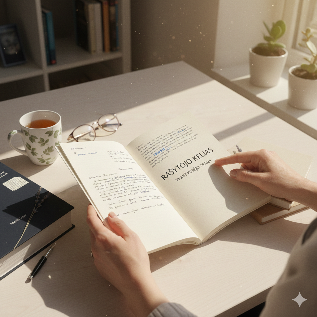 Rašytojo kelias: vidinė kūrėjo drama