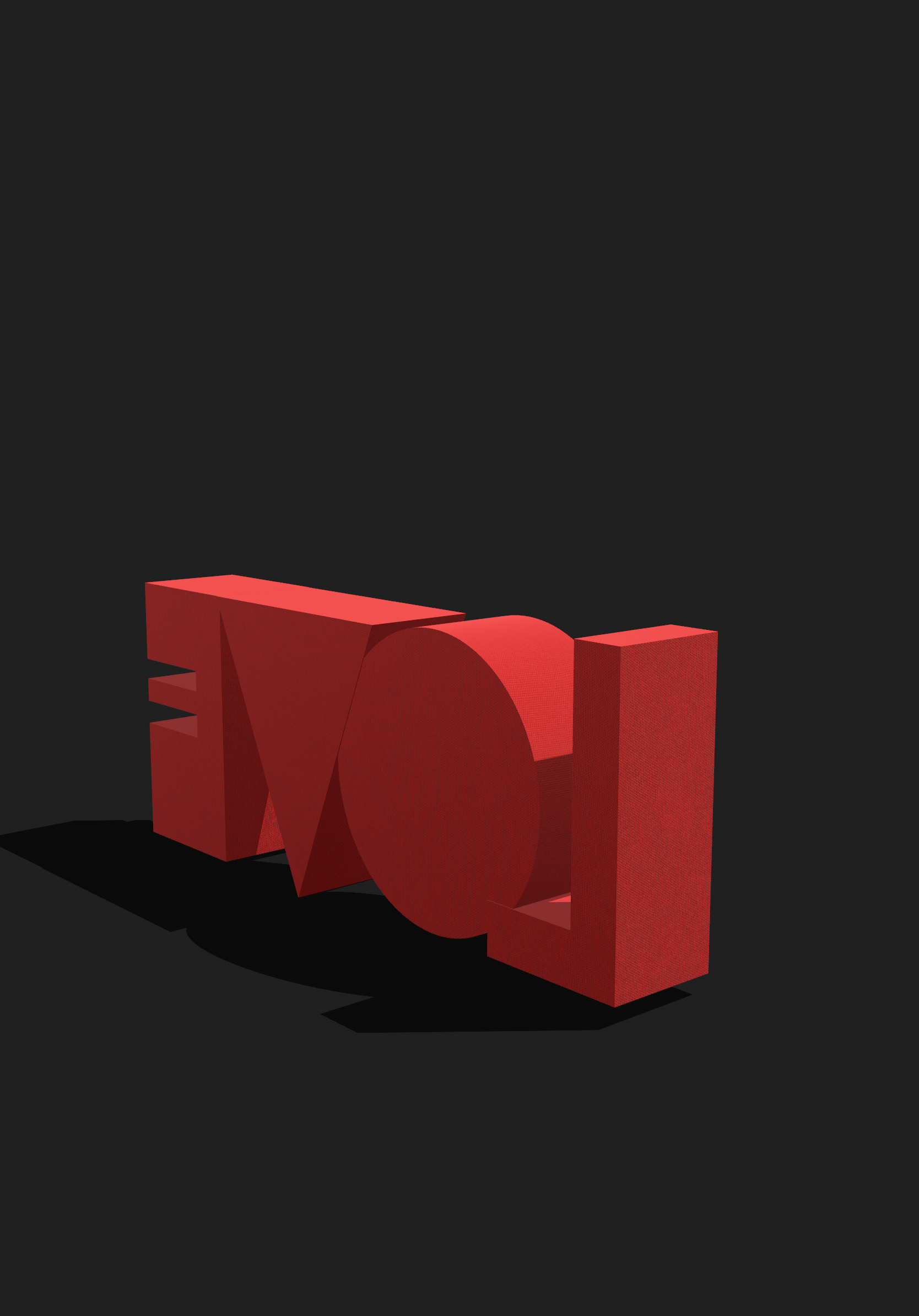 Your Slogan 3D Object