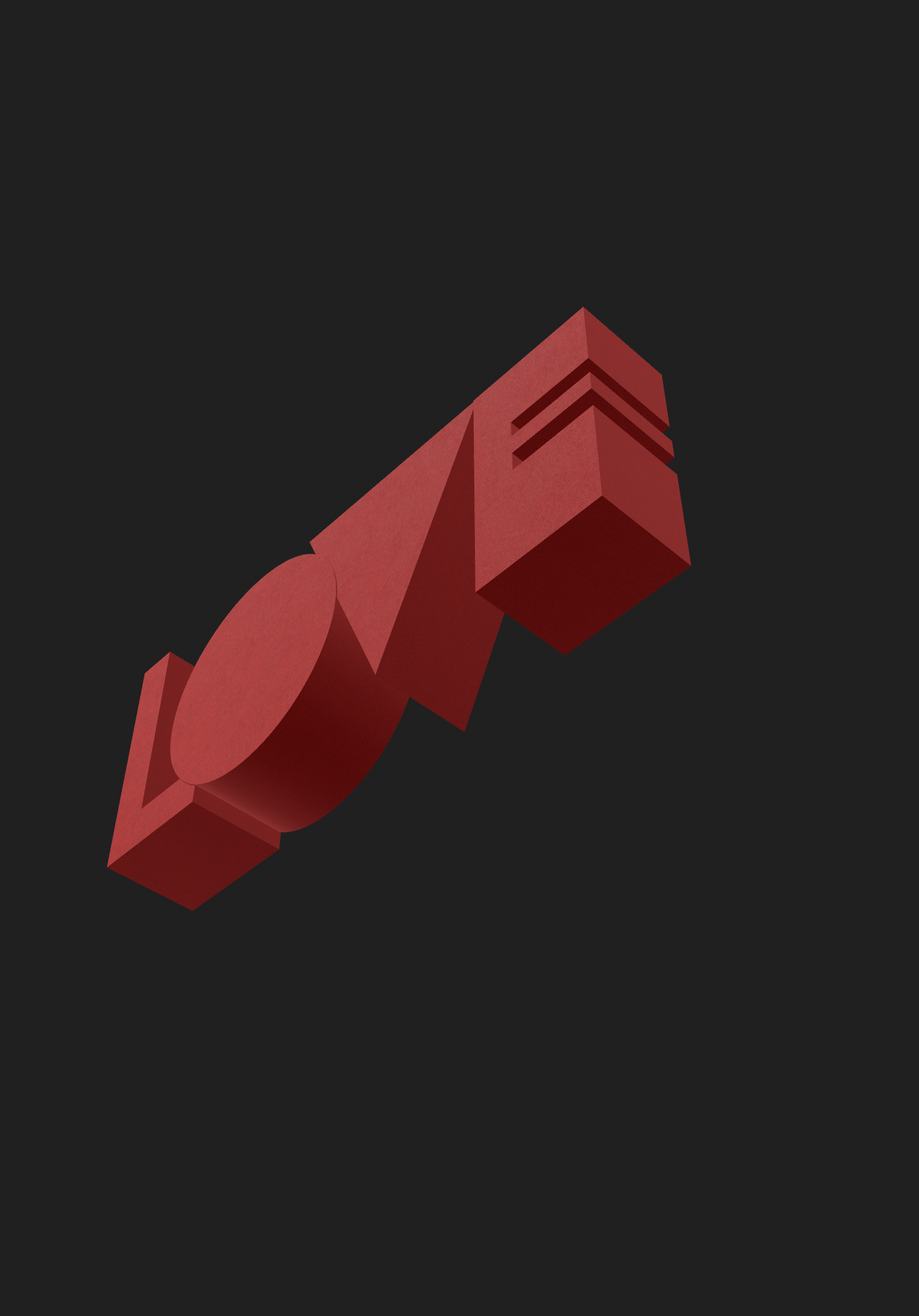 Your Slogan 3D Object