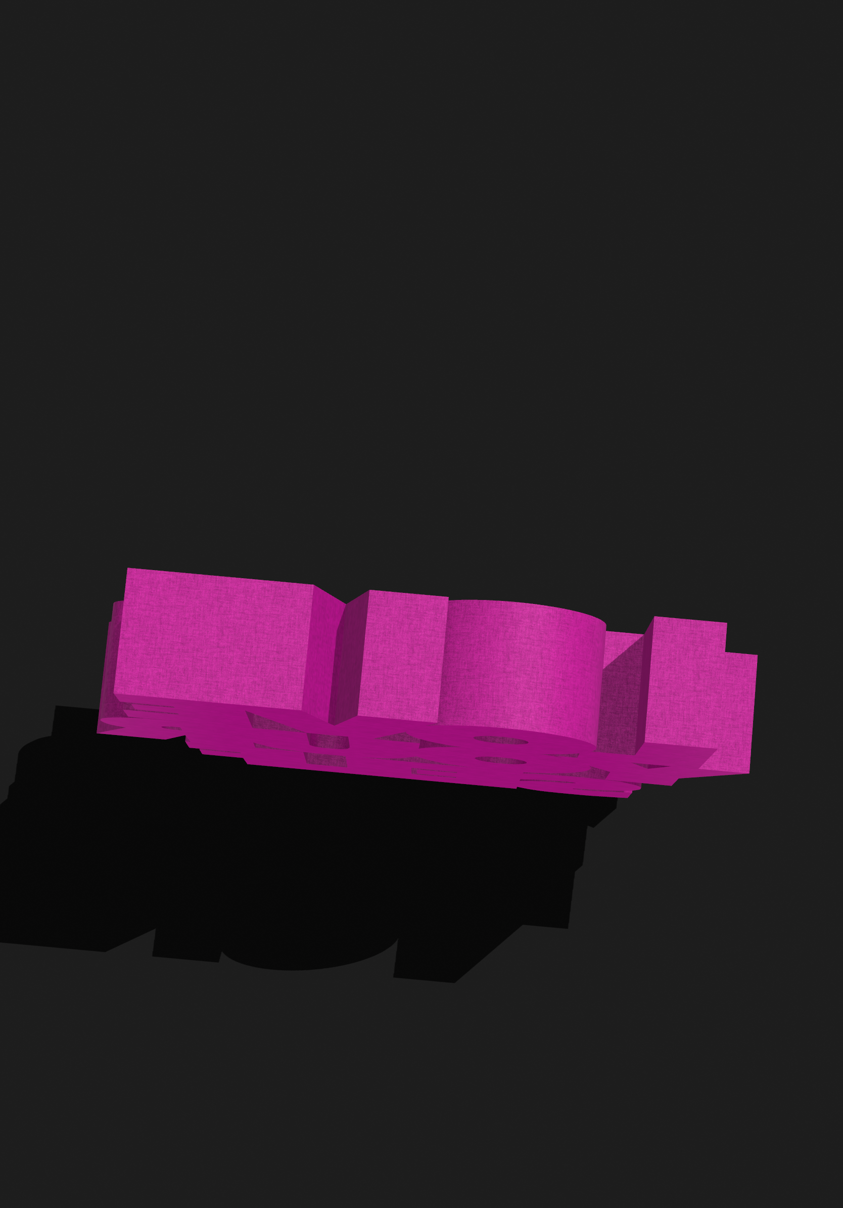 3 Word Phrase 3D Object Customized