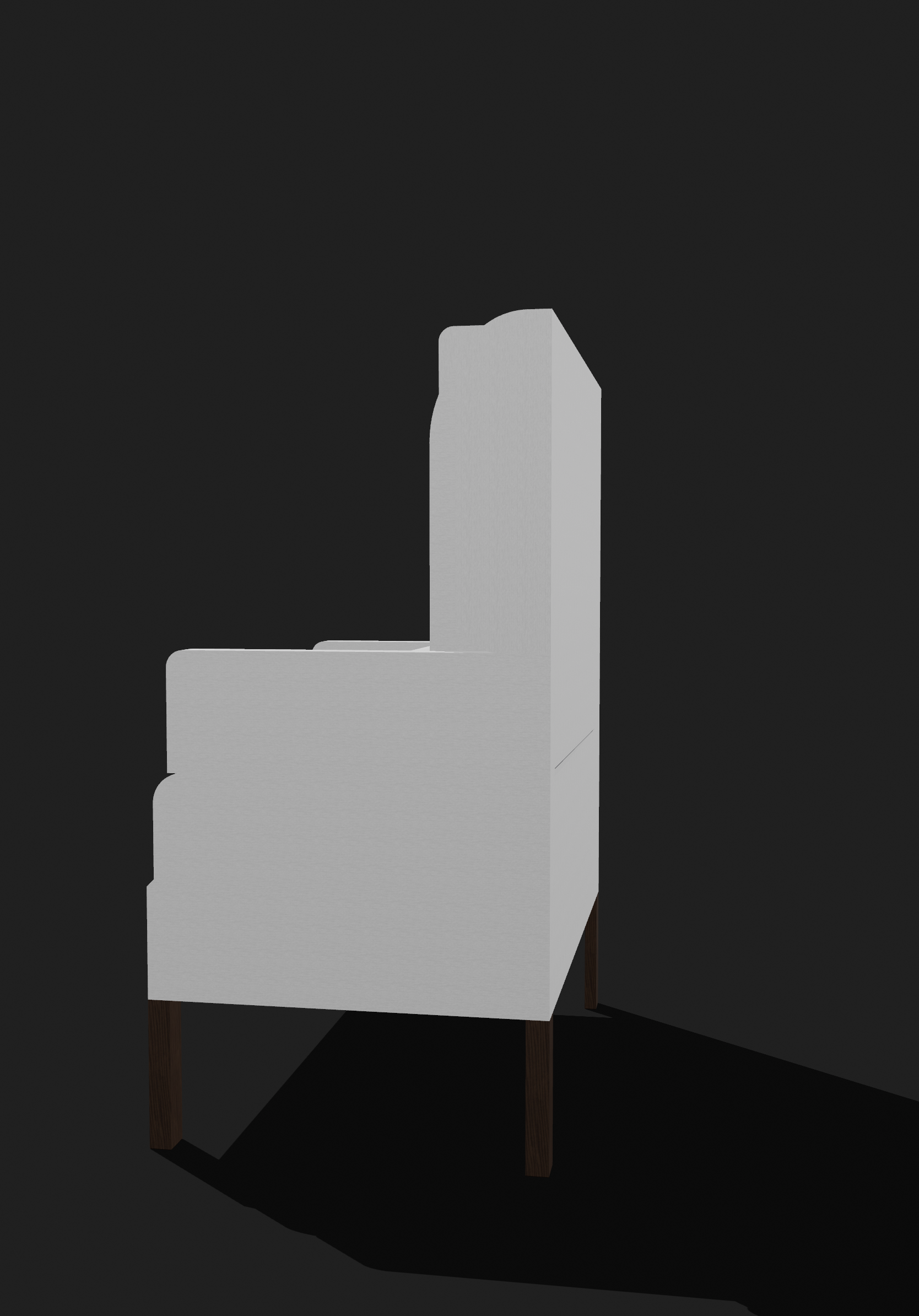Cotton Chair 3D Object