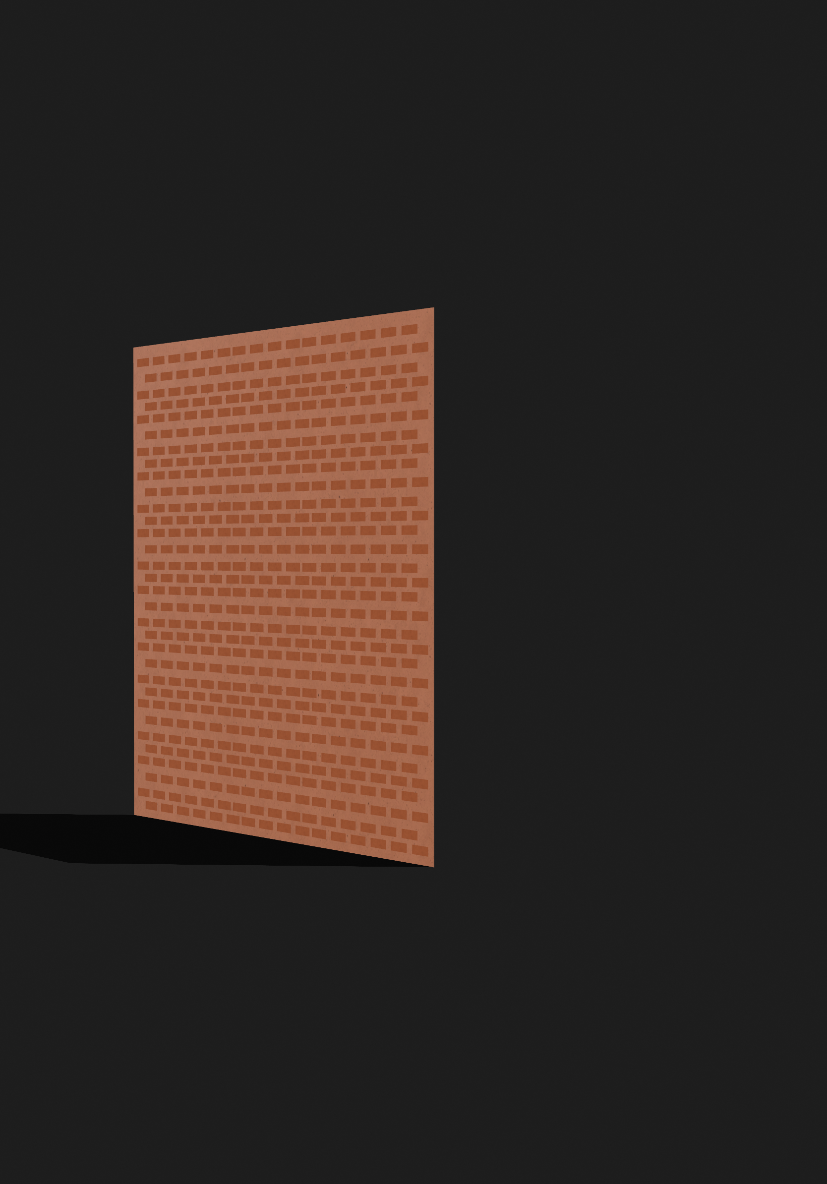 Brick Walk 3D Object 