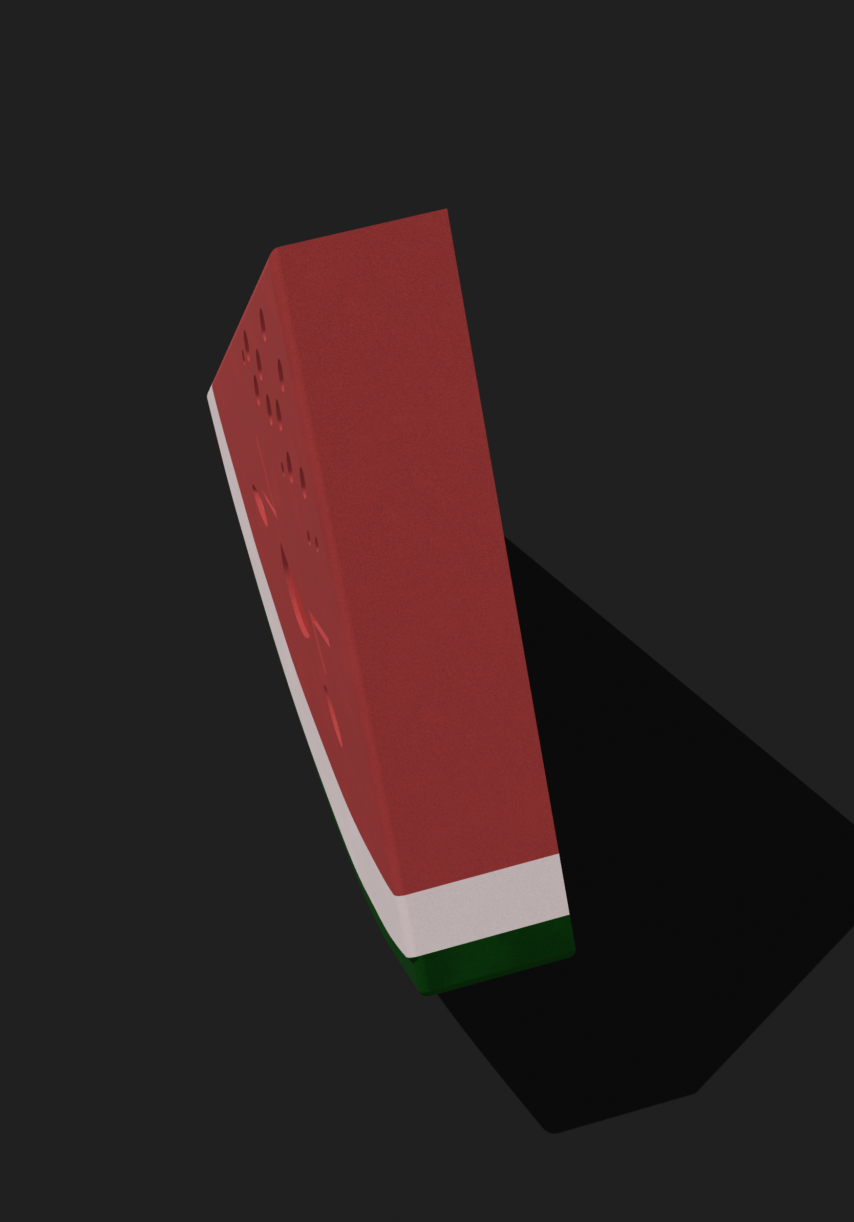 Watermelon Kawaii 3D Object