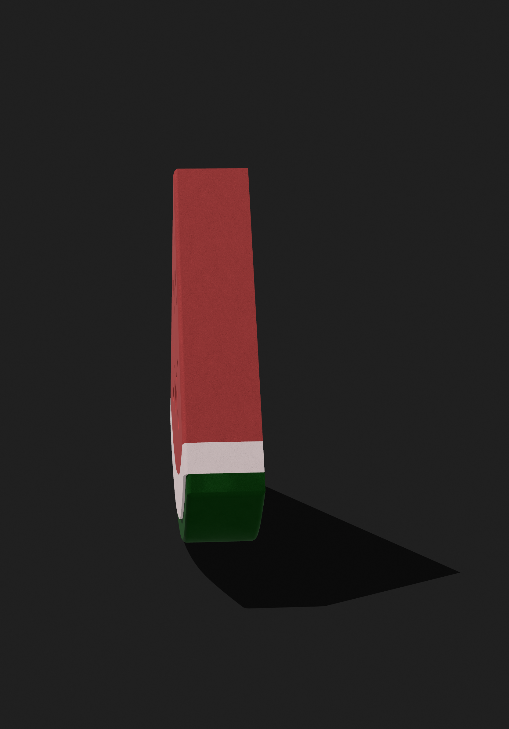 Watermelon Kawaii 3D Object