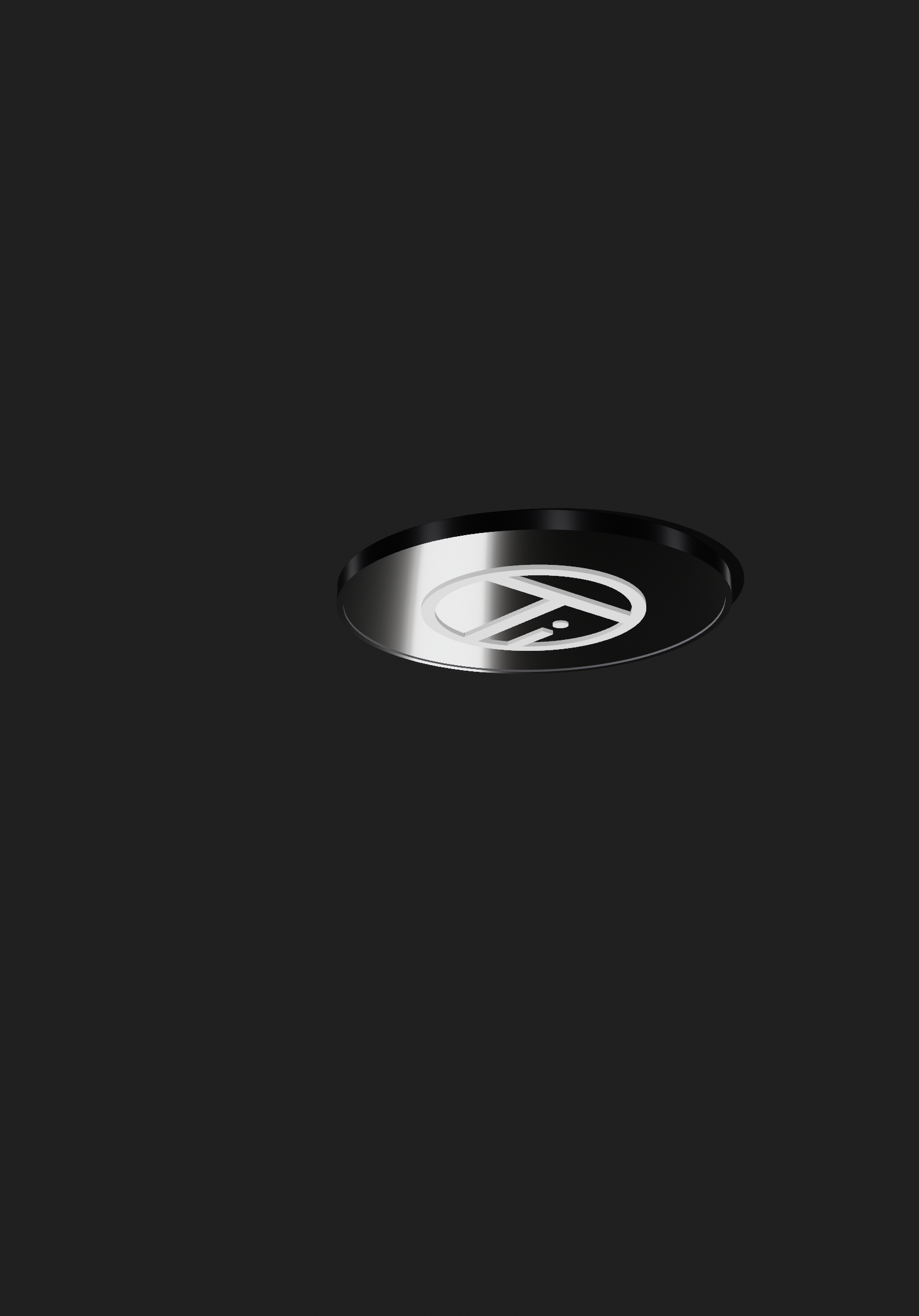 Virtual Reality 3D Logo Token