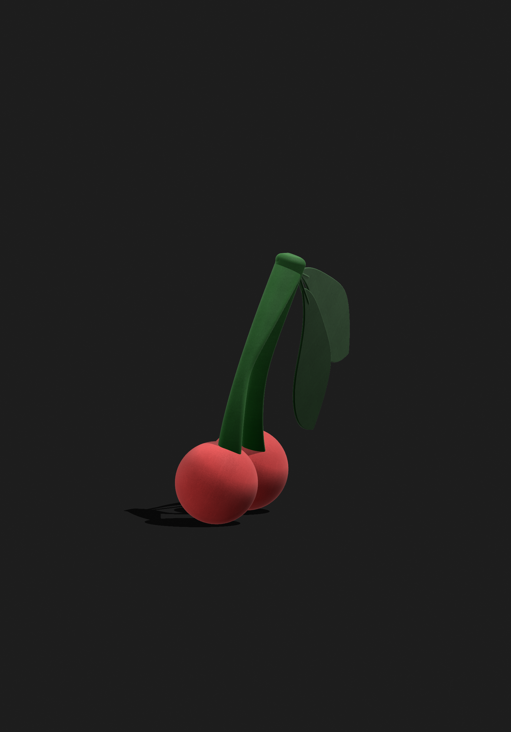 3D Virtual Cherries