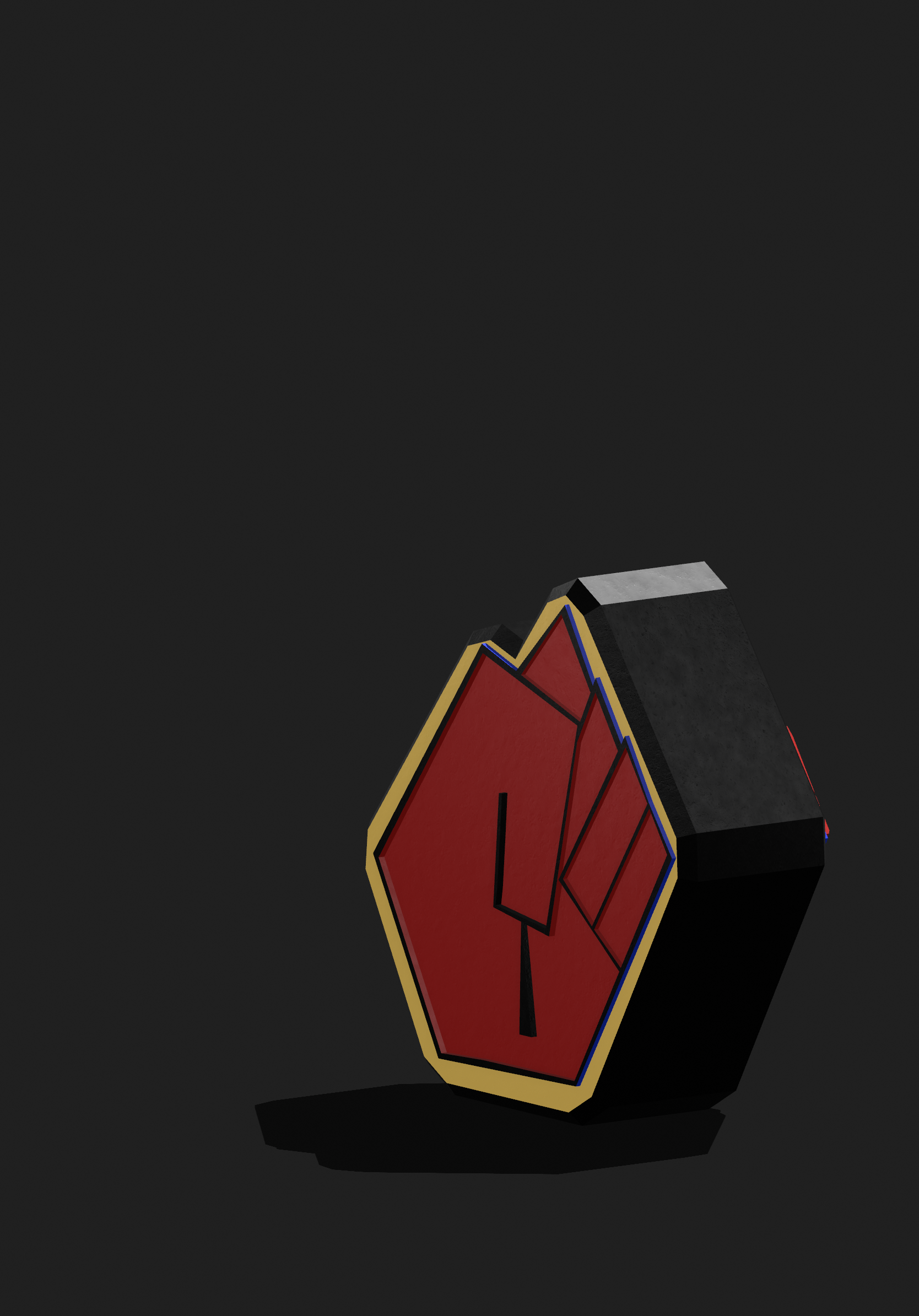 Superhero Fist 3D Virtual Metaverse Object