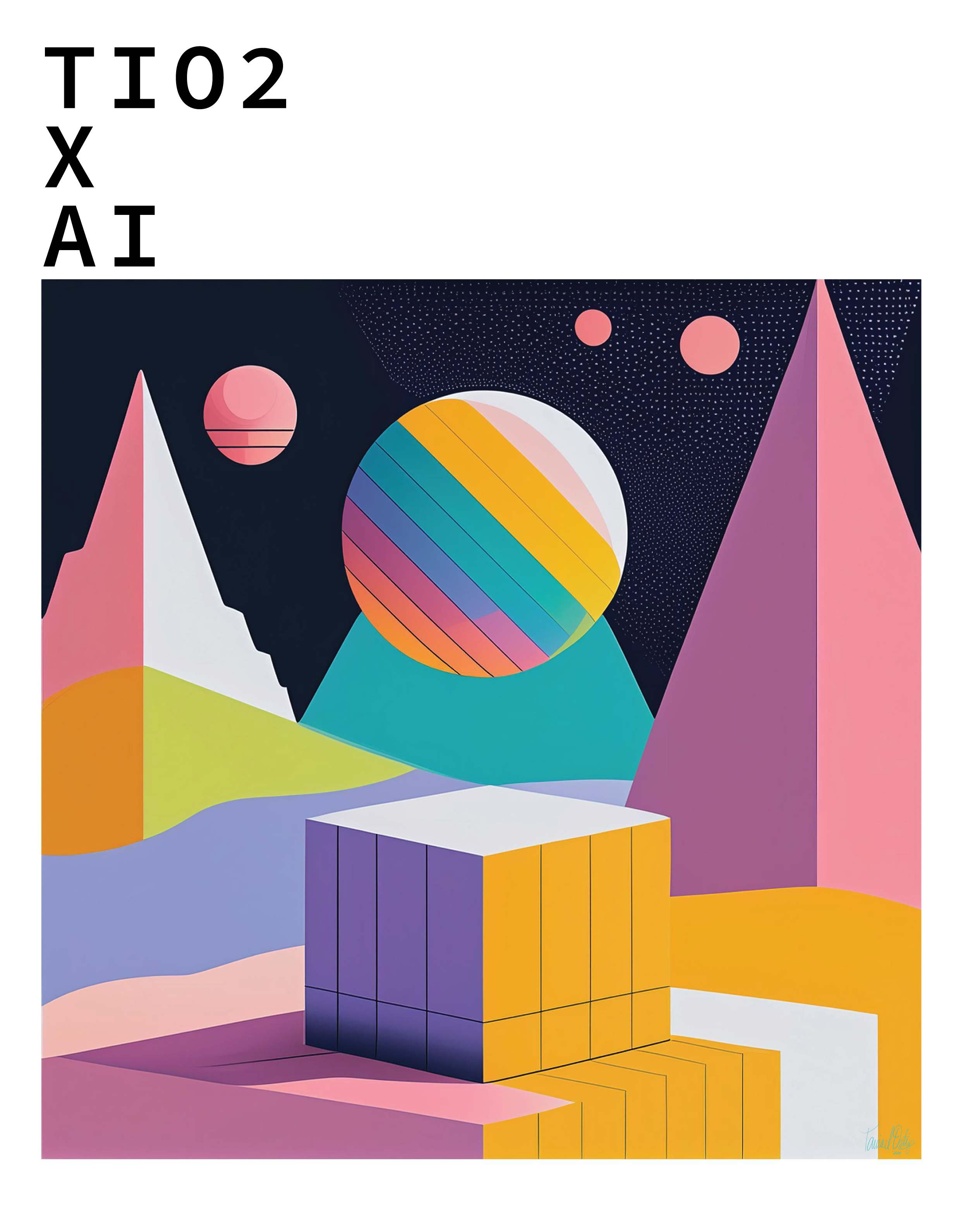 Archival Tio x AI Geo Cool Space Limited Series #1