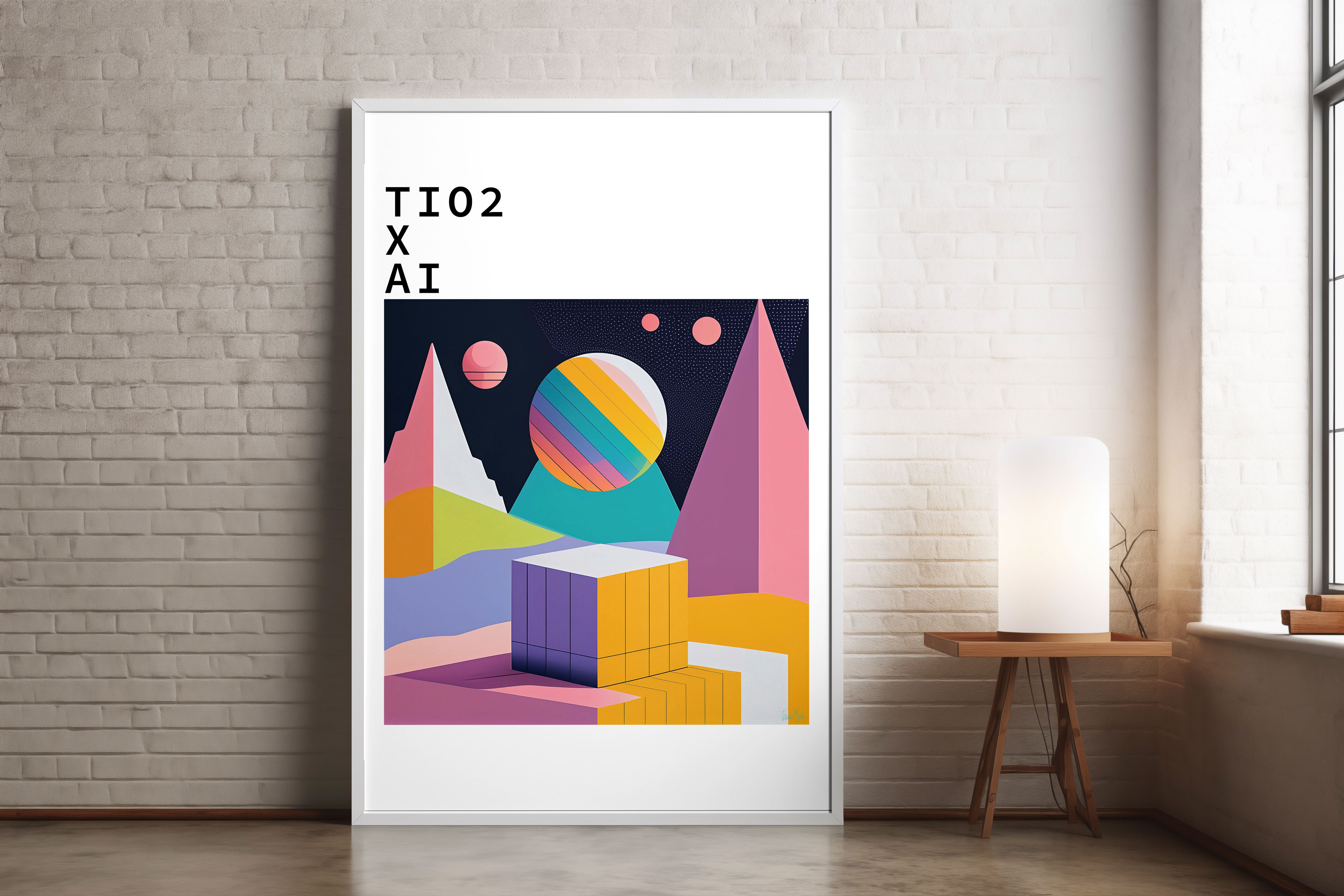 Archival Tio x AI Geo Cool Space Limited Series #1