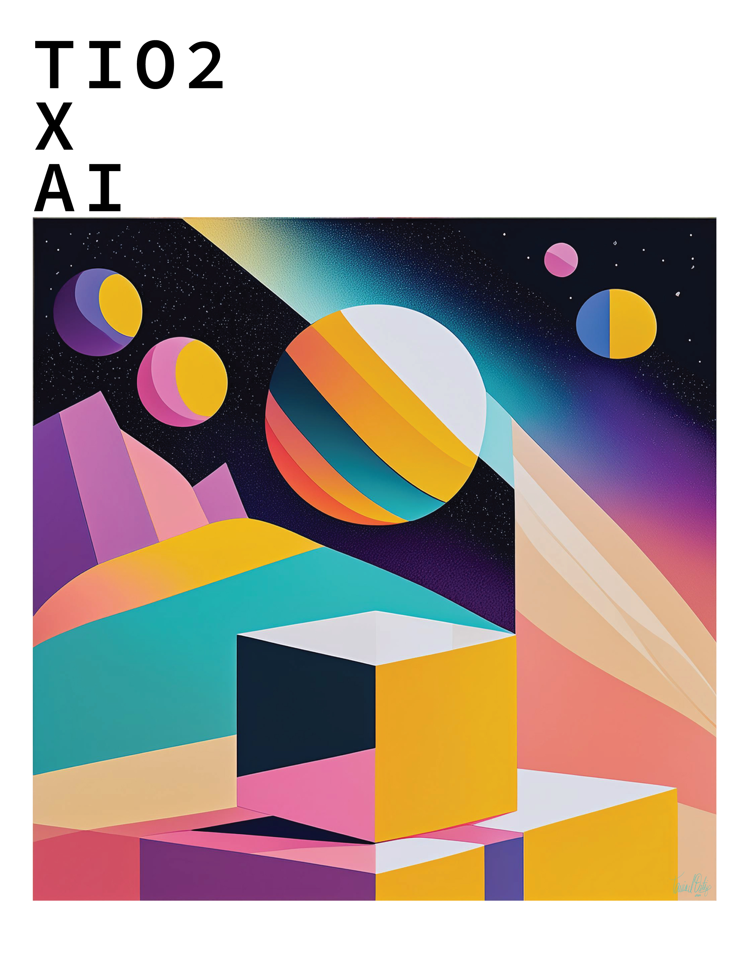 Archival Tio x AI Geo Cool Space Limited Series #2