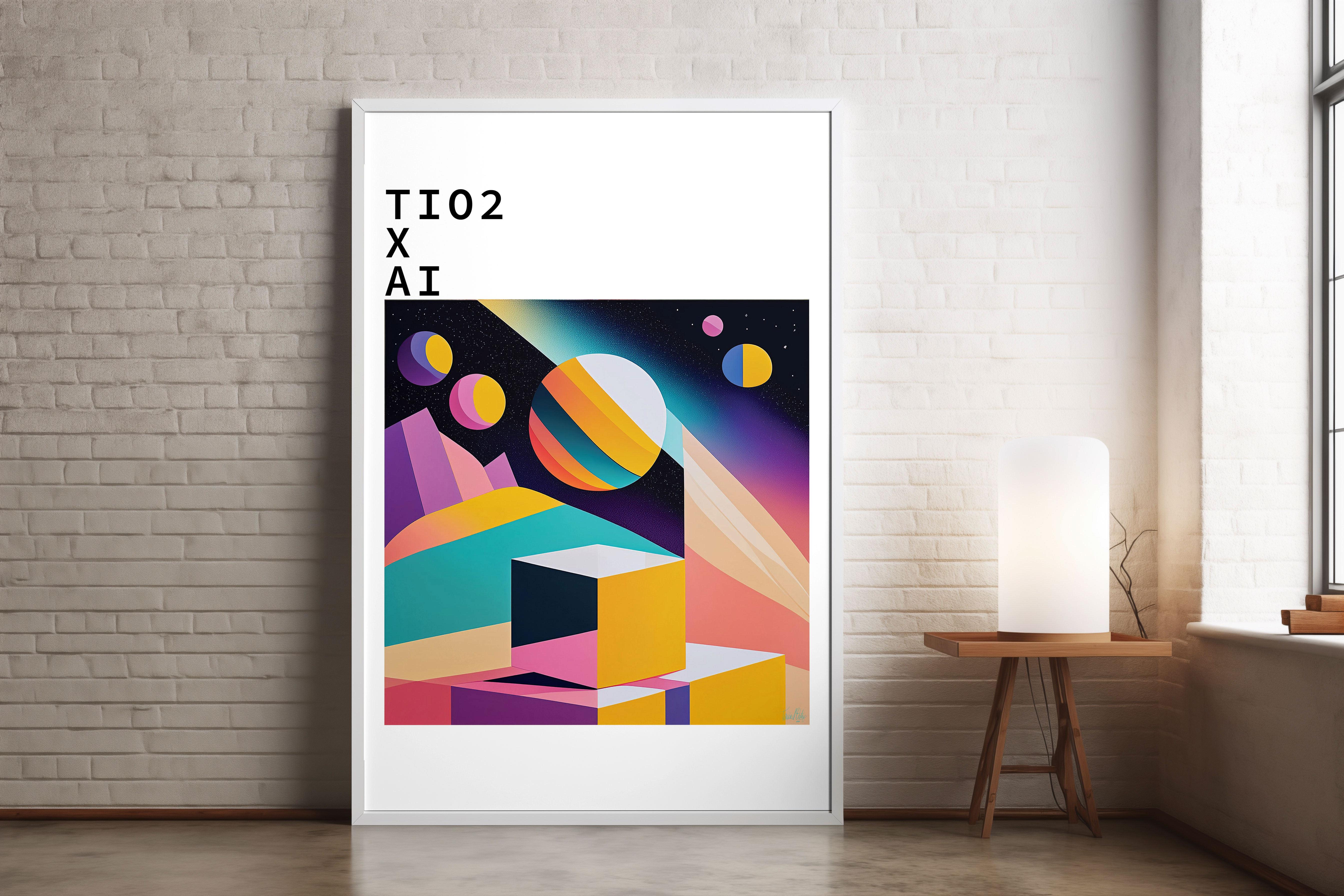 Archival Tio x AI Geo Cool Space Limited Series #2