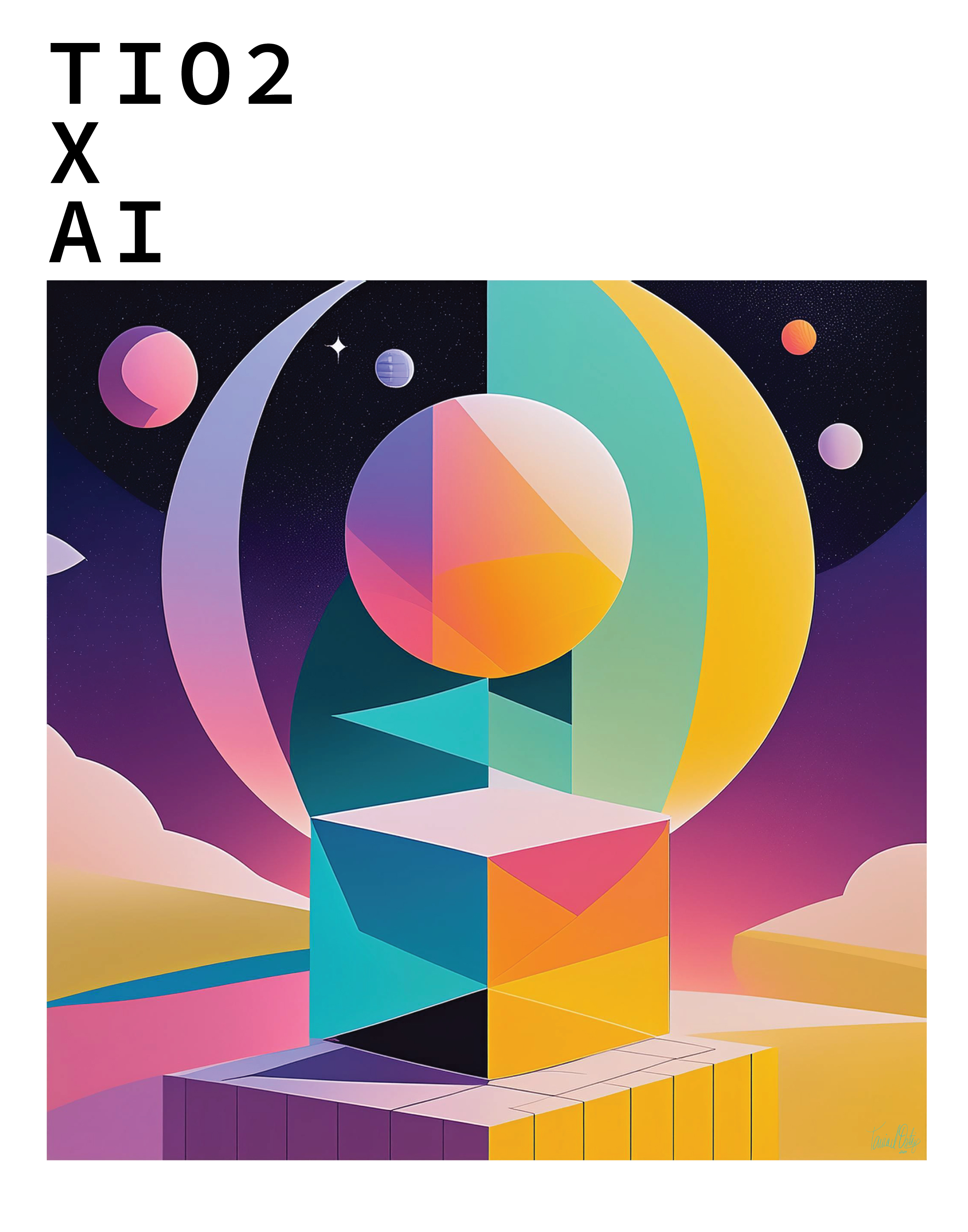 Archival Tio x AI Geo Cool Space Limited Series #3
