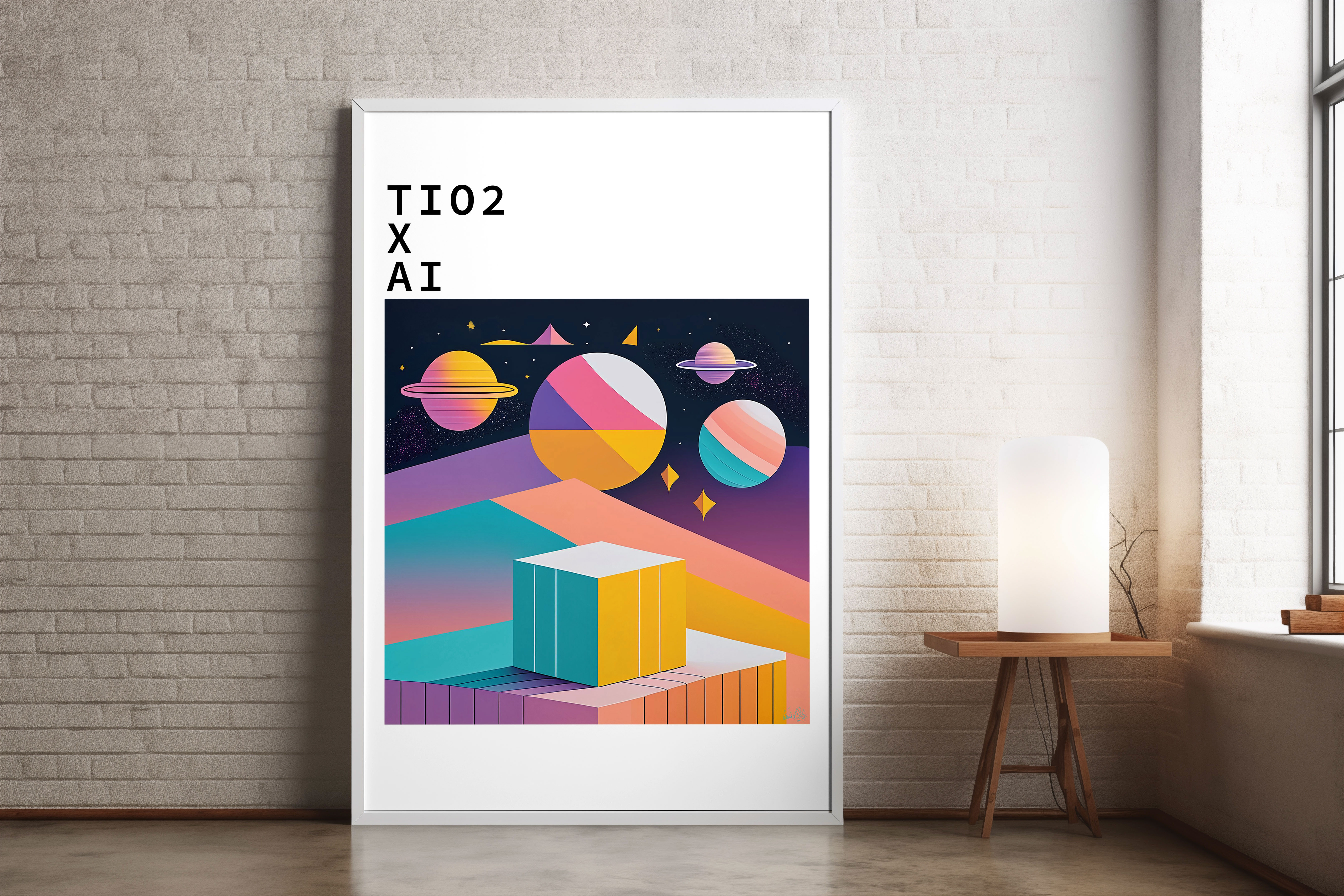 Archival Tio x AI Geo Cool Space Limited Series #4