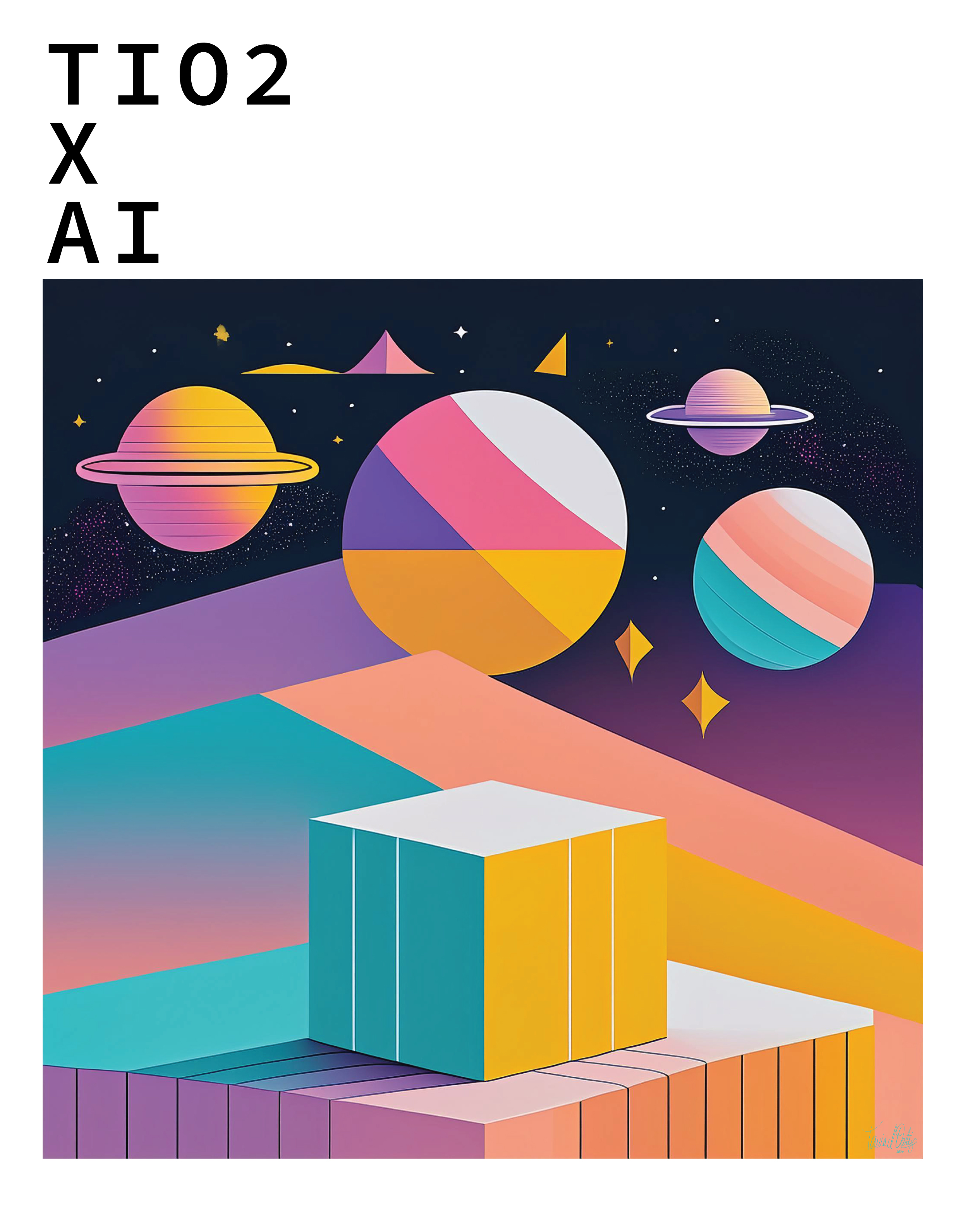 Archival Tio x AI Geo Cool Space Limited Series #4