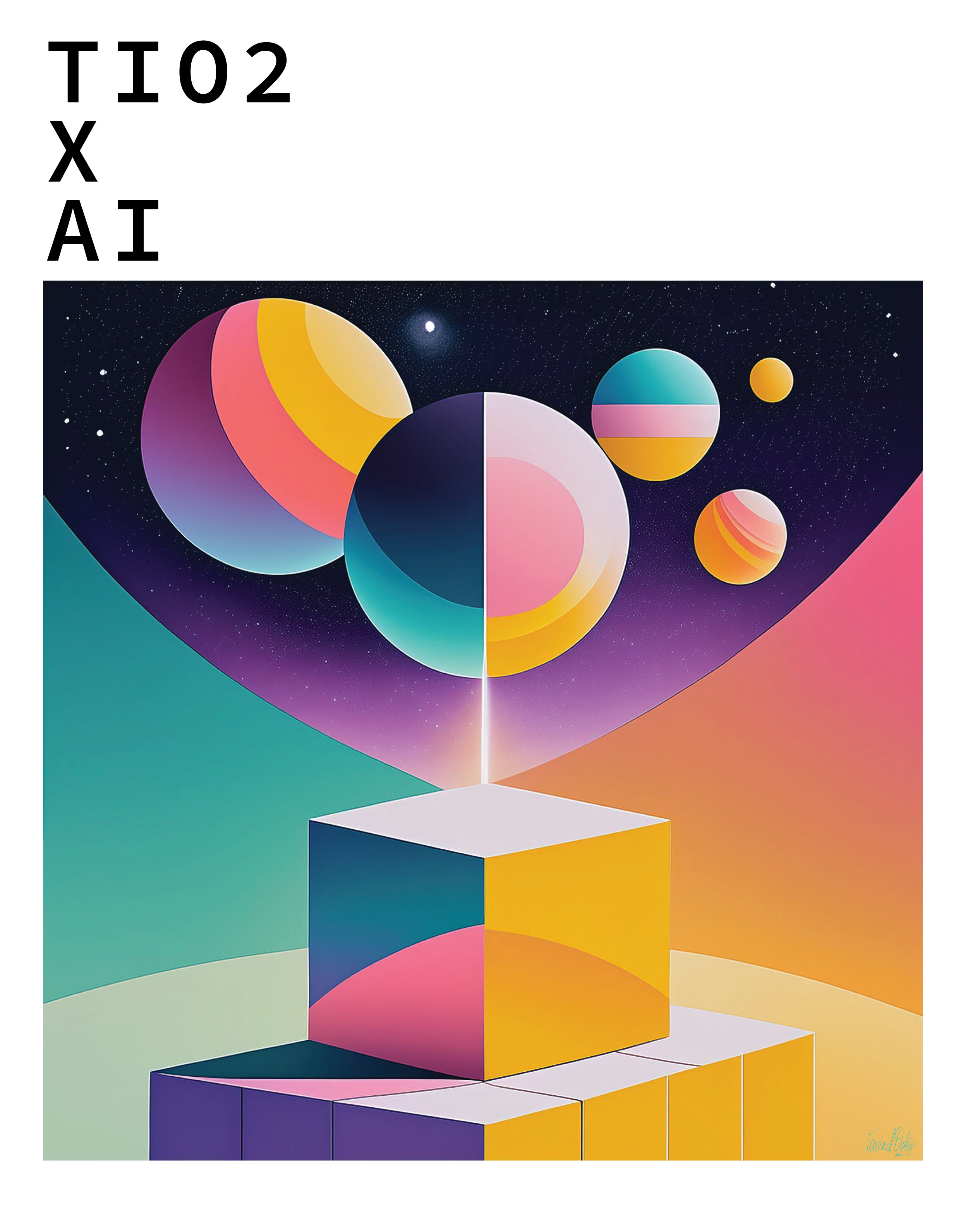 Archival Tio x AI Geo Cool Space Limited Series #5