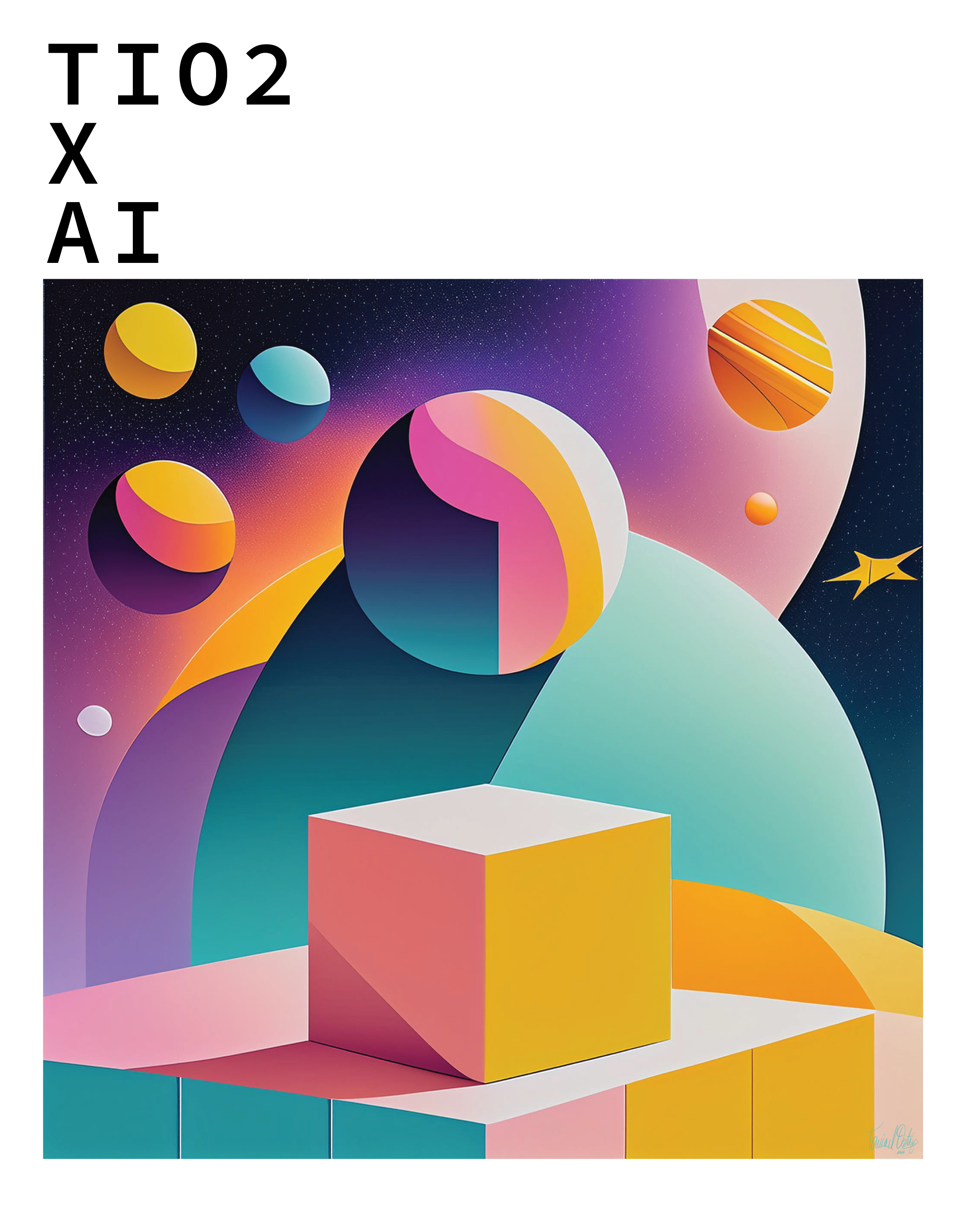 Archival Tio x AI Geo Cool Space Limited Series #6