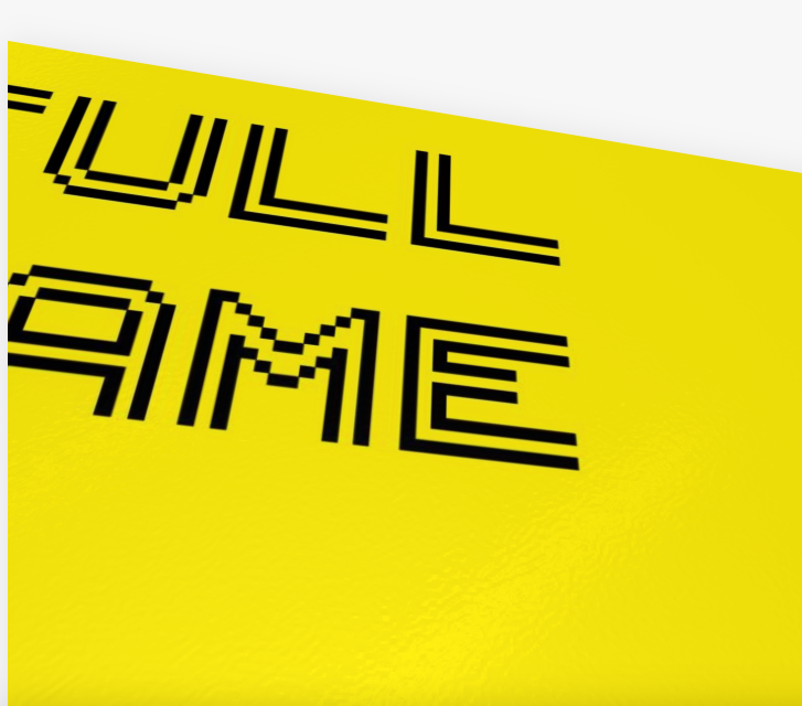 Pop Color Business Cards