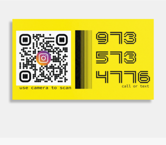 Pop Color Business Cards