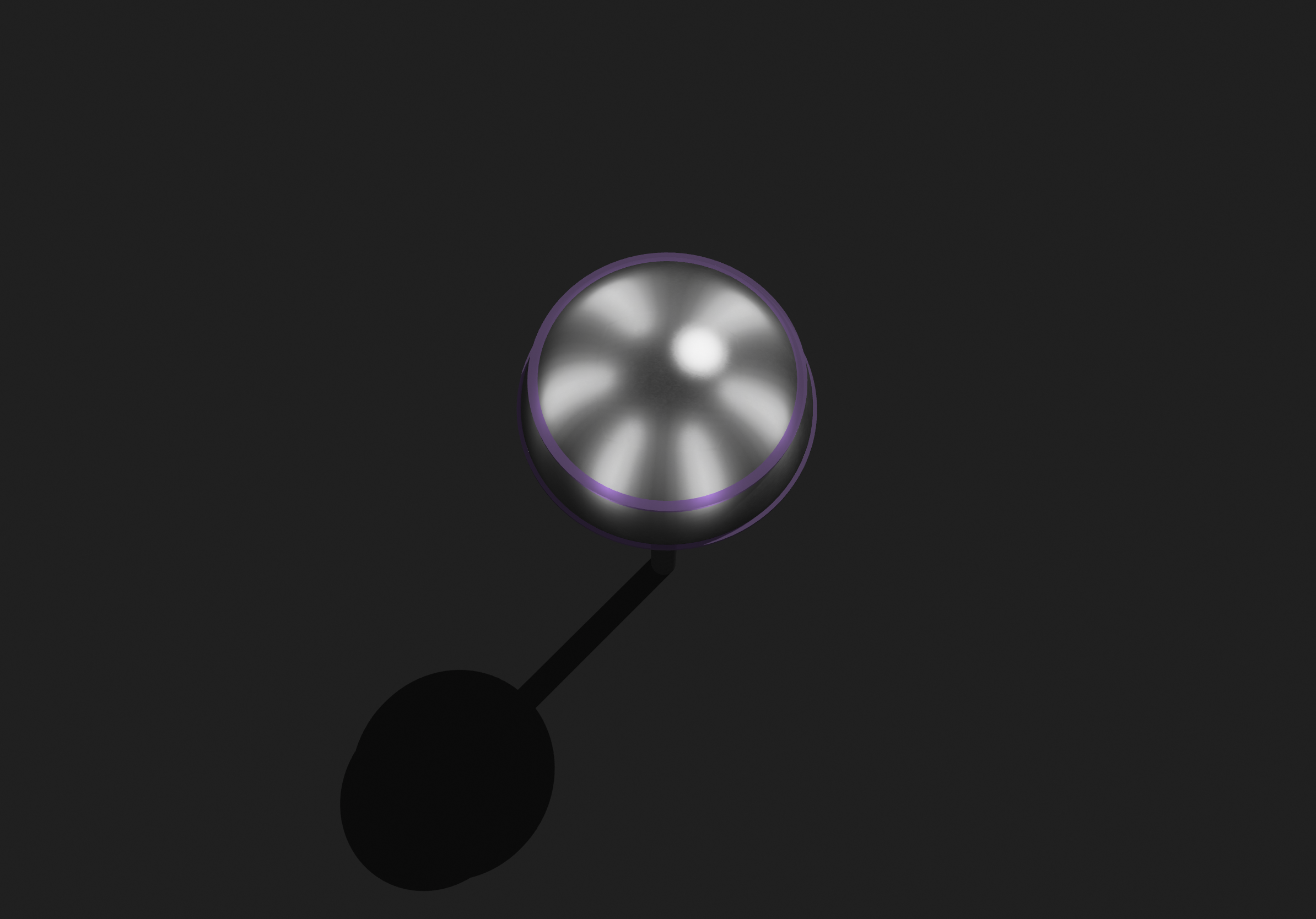 Futuristic Urban Asset Lamp Pole