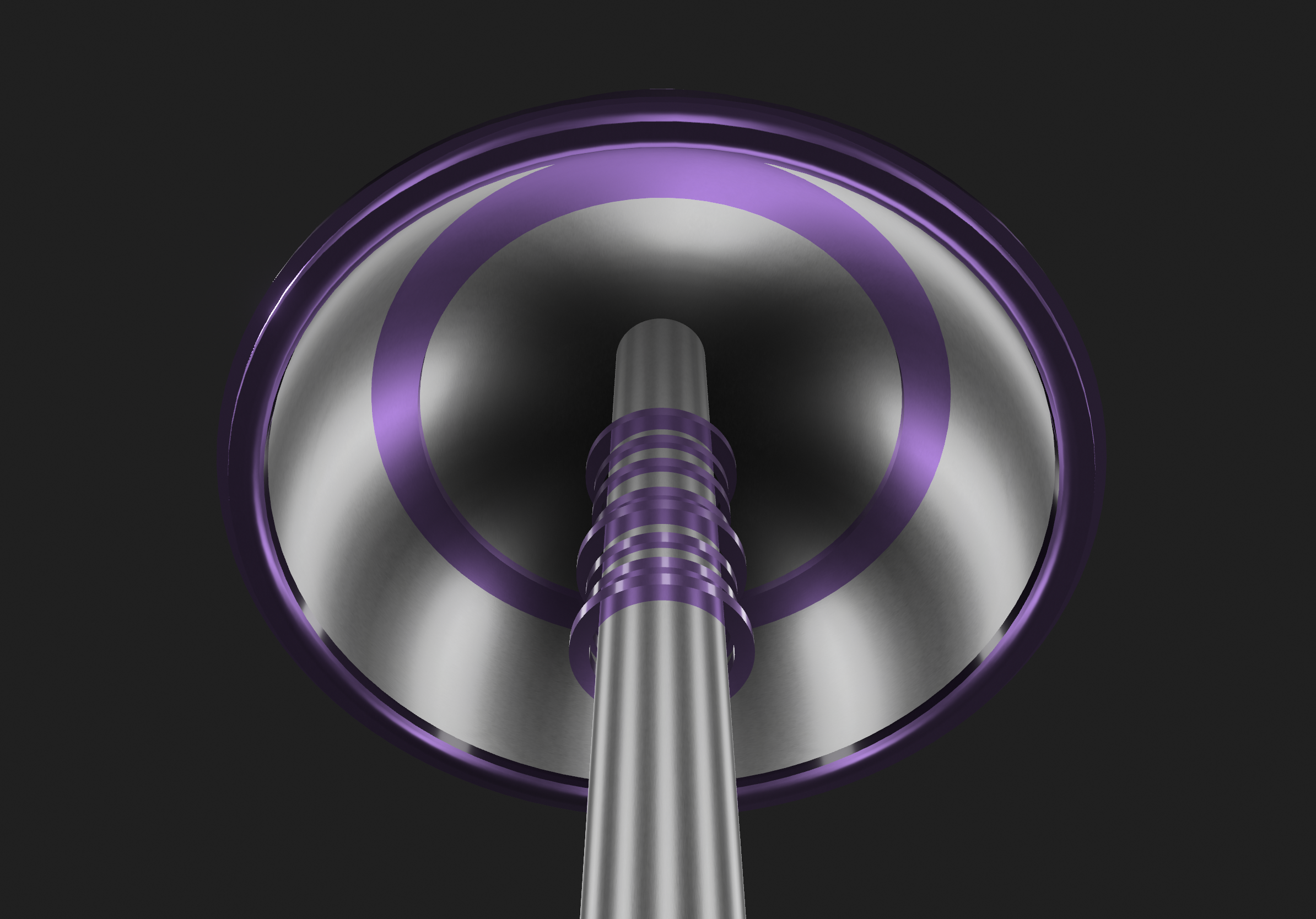 Futuristic Urban Asset Lamp Pole